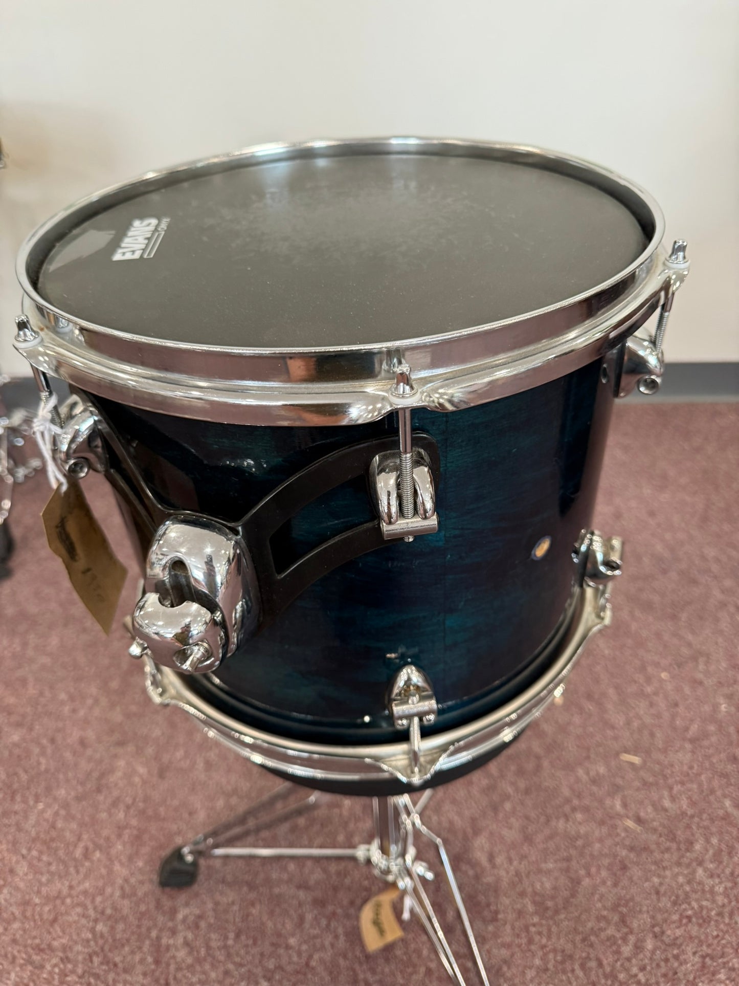 Ayotte Drumsmith 12x10 Rack Tom - Blue Lacquer Finish