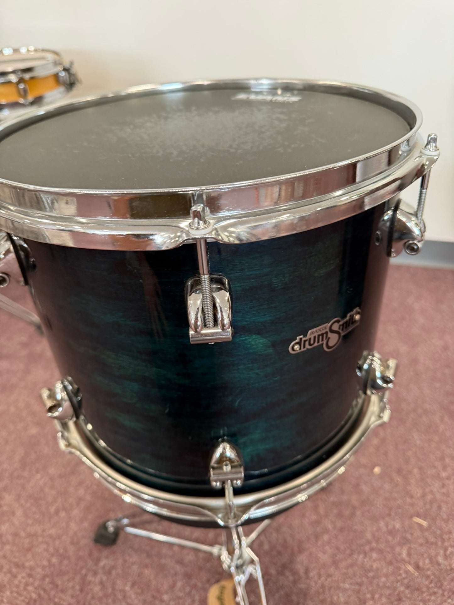 Ayotte Drumsmith 12x10 Rack Tom - Blue Lacquer Finish