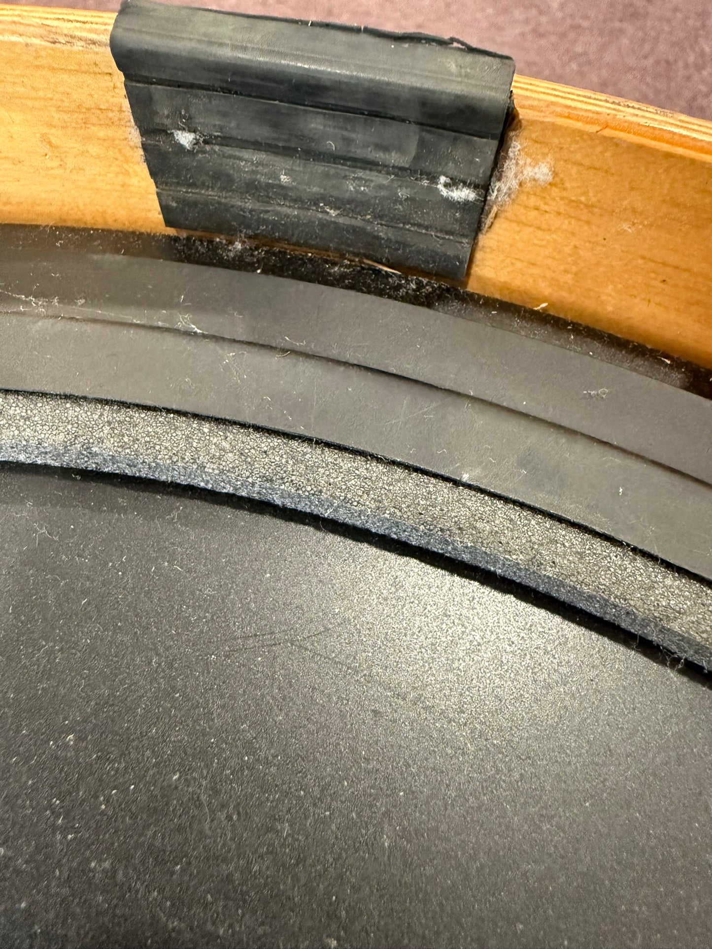 Ayotte Drumsmith 22x16 Bass Drum - Blue Lacquer Finish