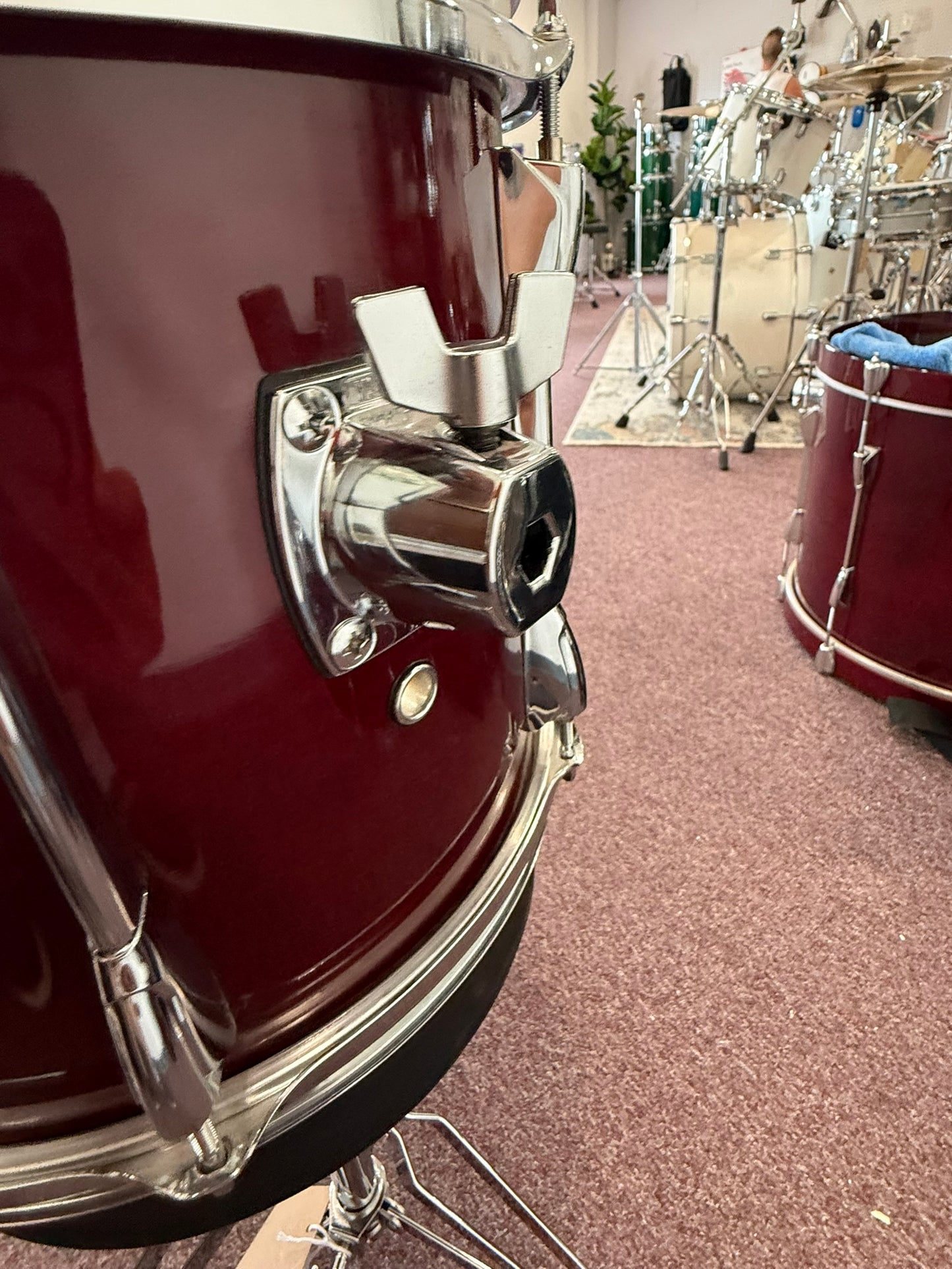 Yamaha Stage Custom Birch 13x11" Rack Tom - Wine Red