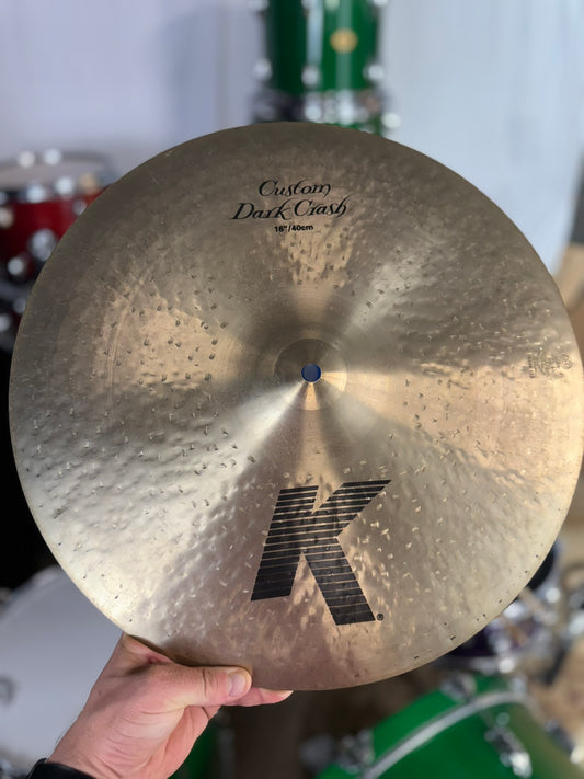 Zildjian 16" K Custom Dark Crash Cymbal 1995 - Present - Traditional