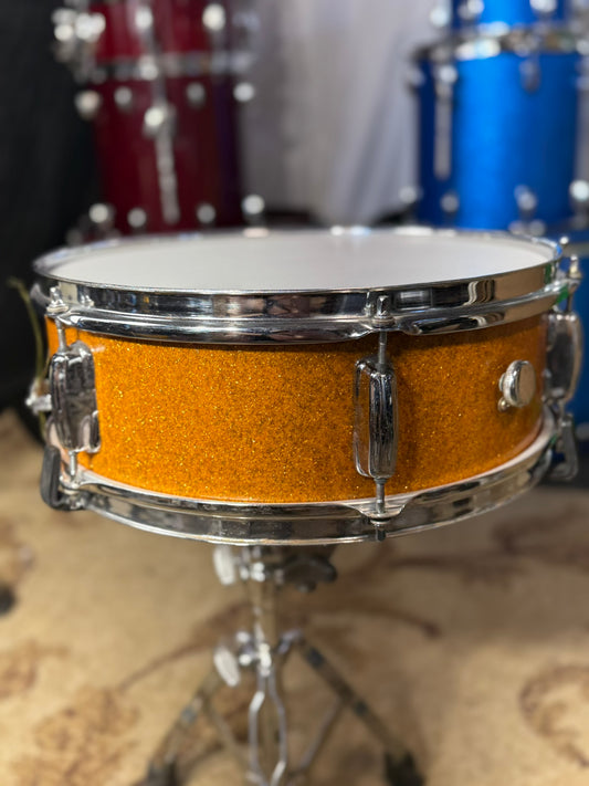 MIJ Orange Sparkle 14x5" Snare