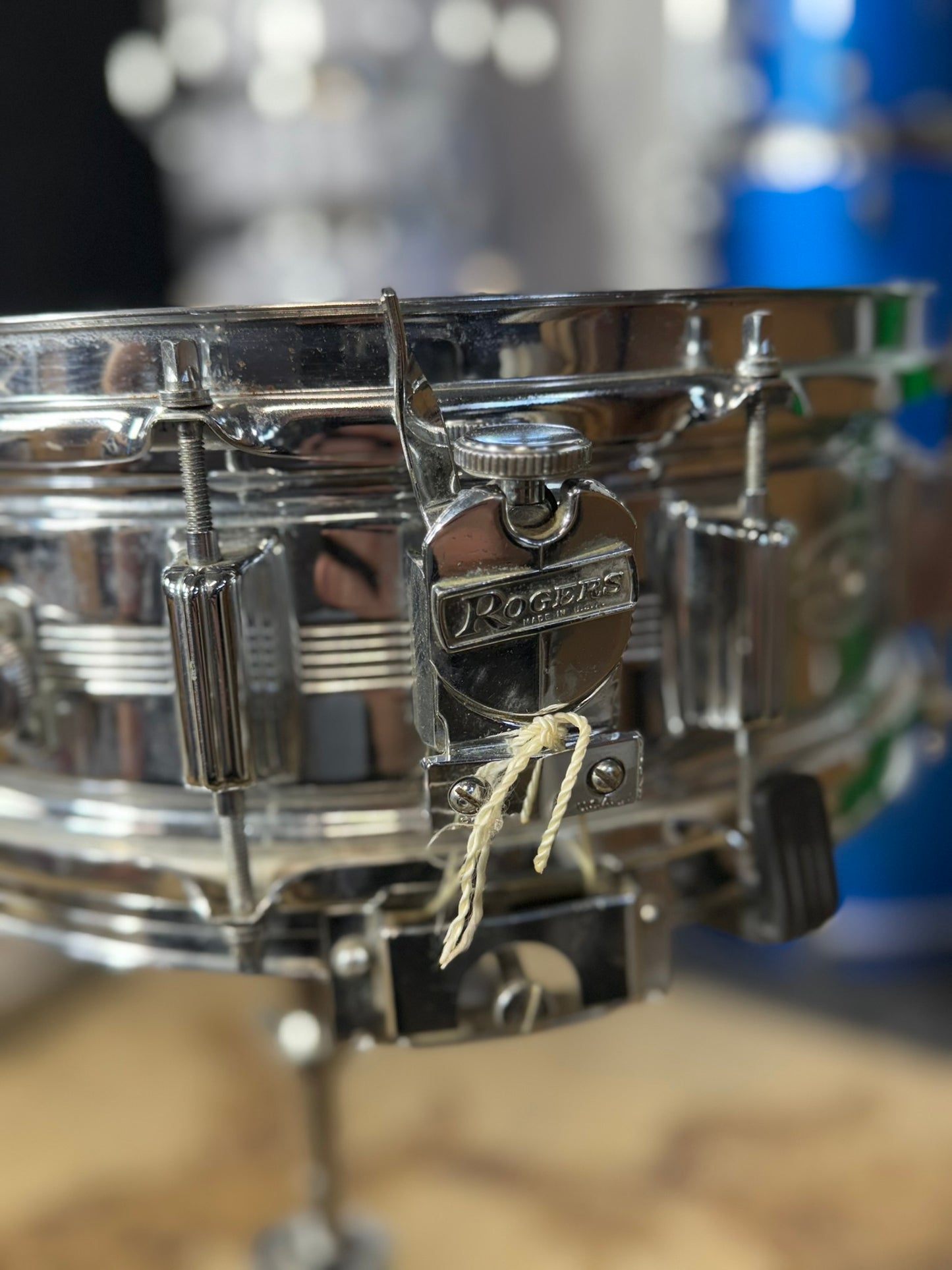 Rogers Dyna-Sonic 5x14" Brass Snare Drum 1970s
