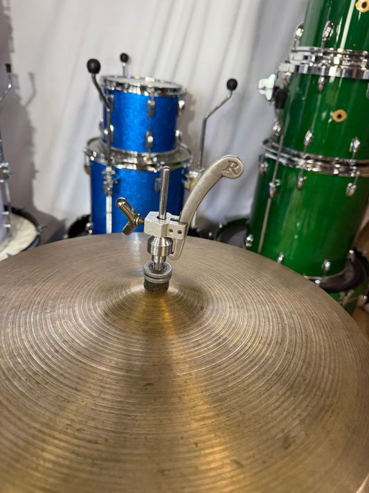 Huge Zildjian 16" Hi Hats Small Stamp Vintage Hi Hats 1950s