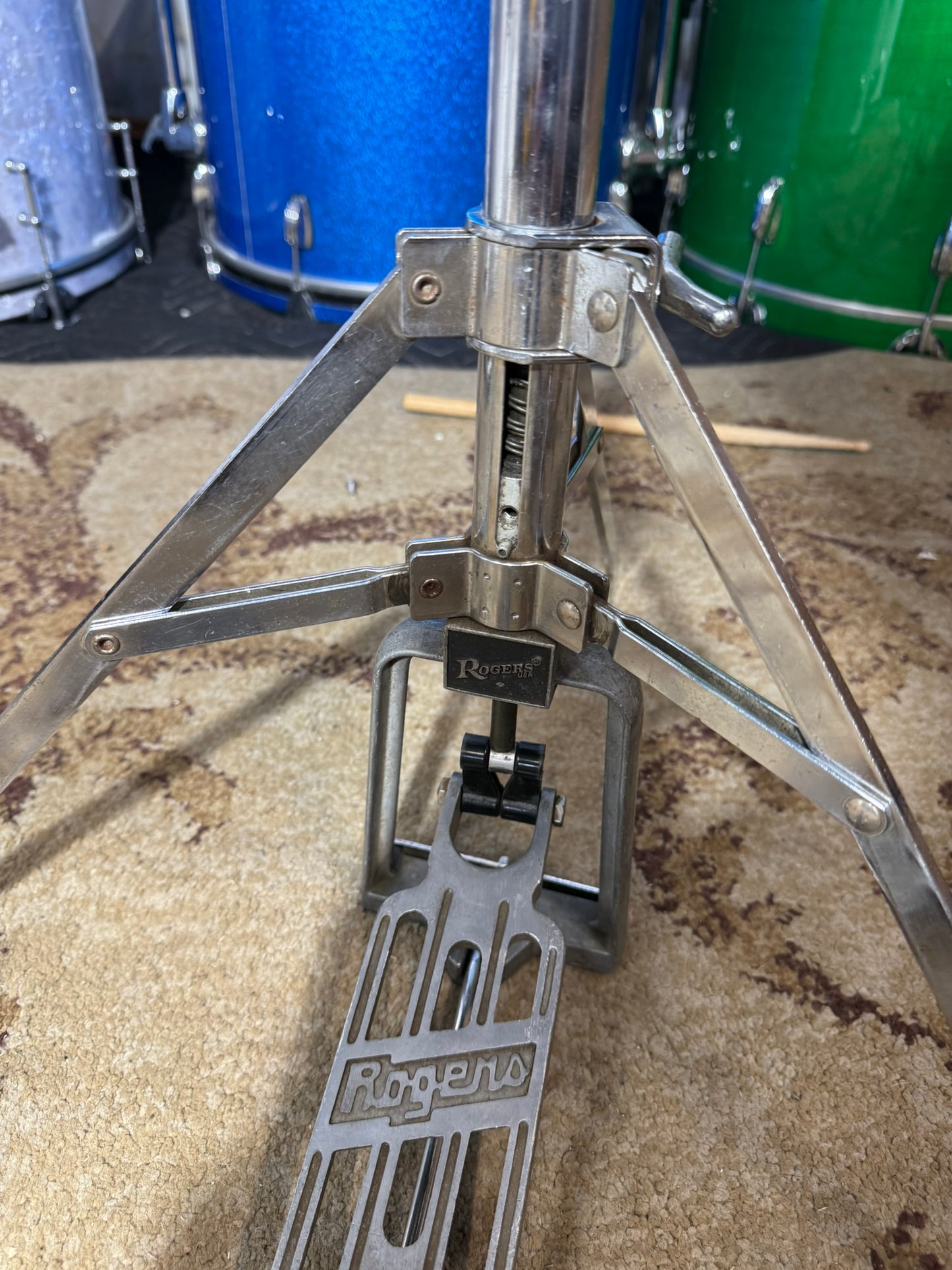 Vintage Rogers Swiv-O-Matic Hi Hat Stand 1970's