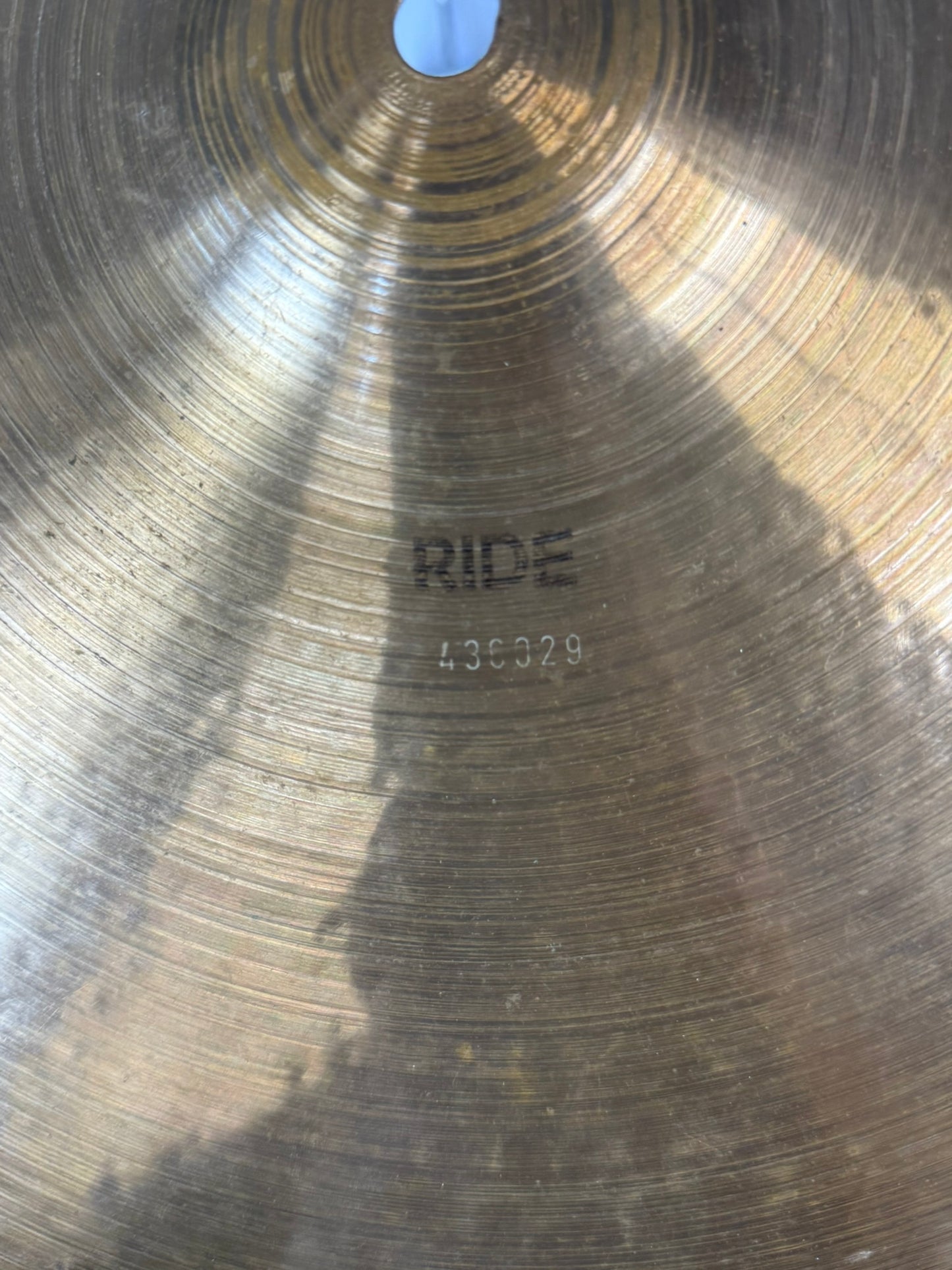 Paiste 18" 2002 Ride Cymbal 1971 - 1980 - Traditional with Black Label