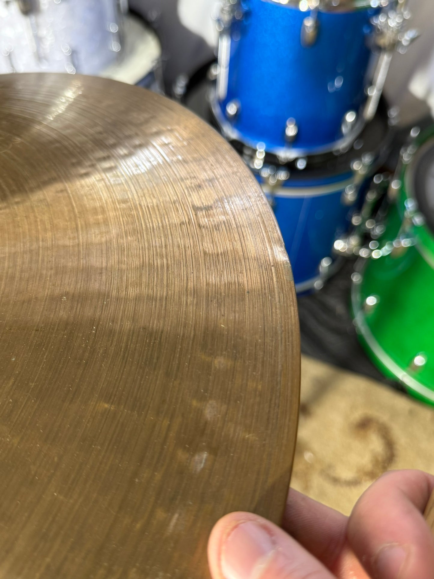 Paiste 18" 2002 Ride Cymbal 1971 - 1980 - Traditional with Black Label