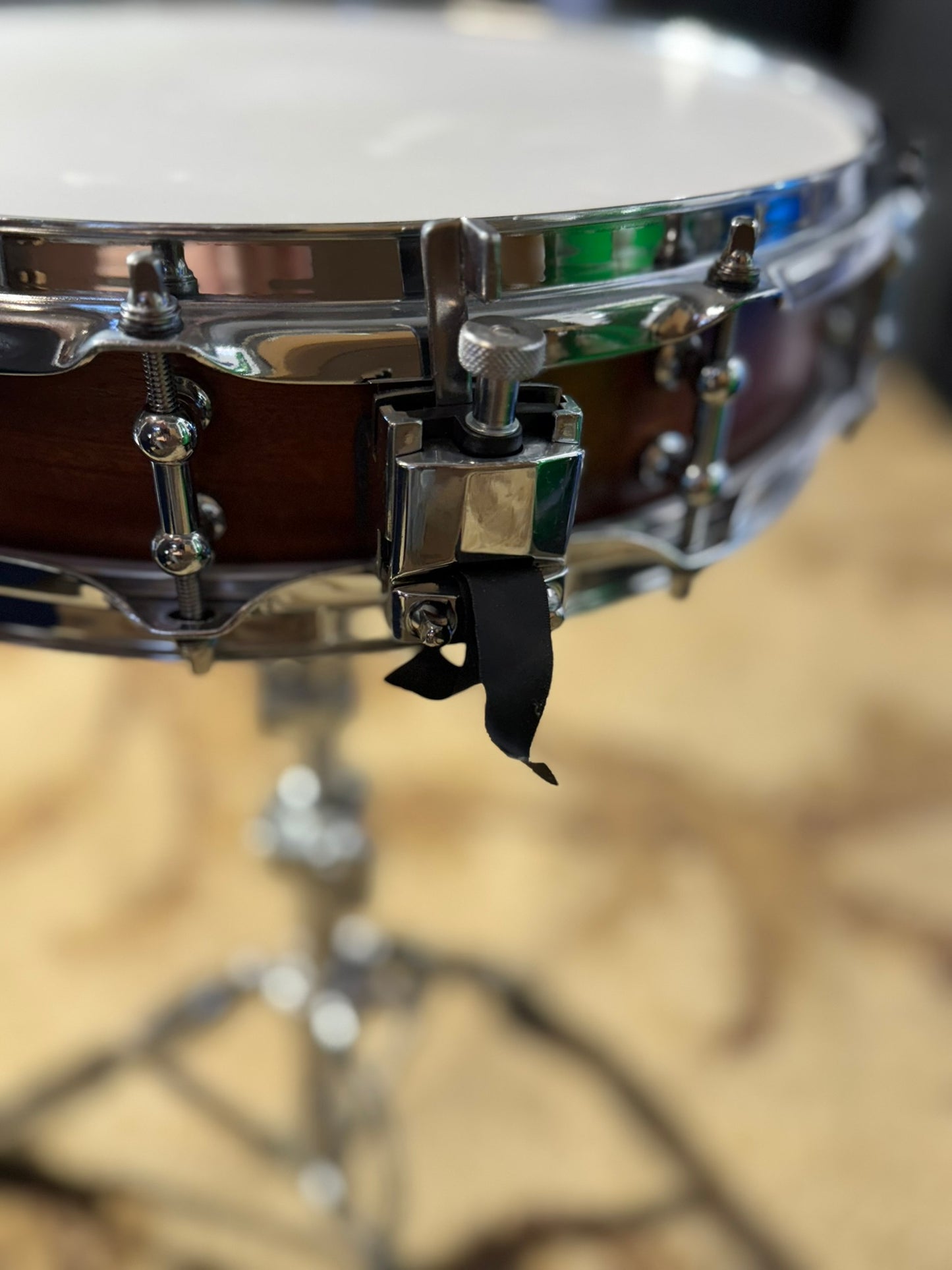 Walker Custom Drums Piccolo Snare Drum 14x3 - Wood Finish