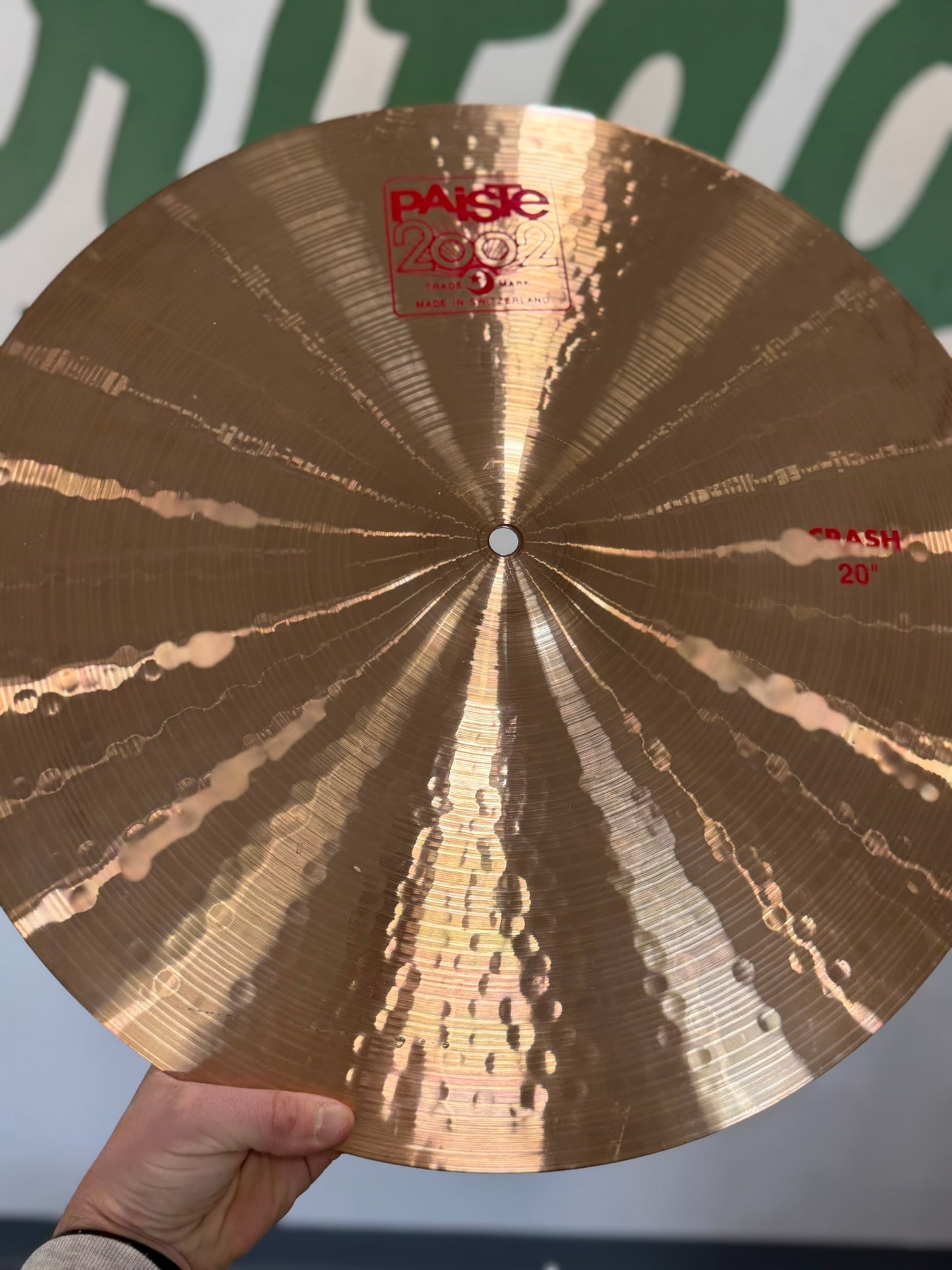 Paiste 20" 2002 Crash Cymbal 1980 - Present - Traditional