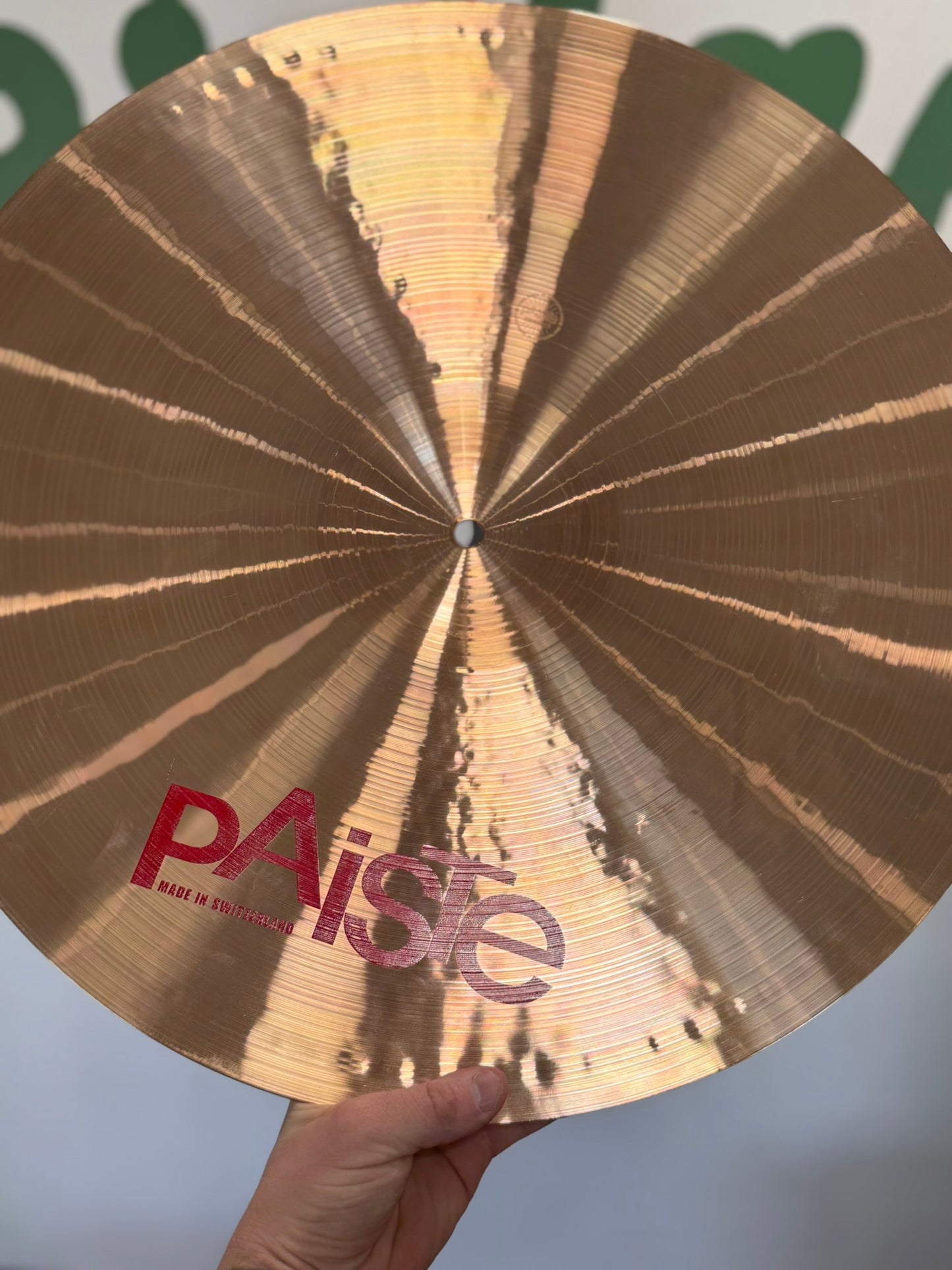 Paiste 20" 2002 Crash Cymbal 1980 - Present - Traditional
