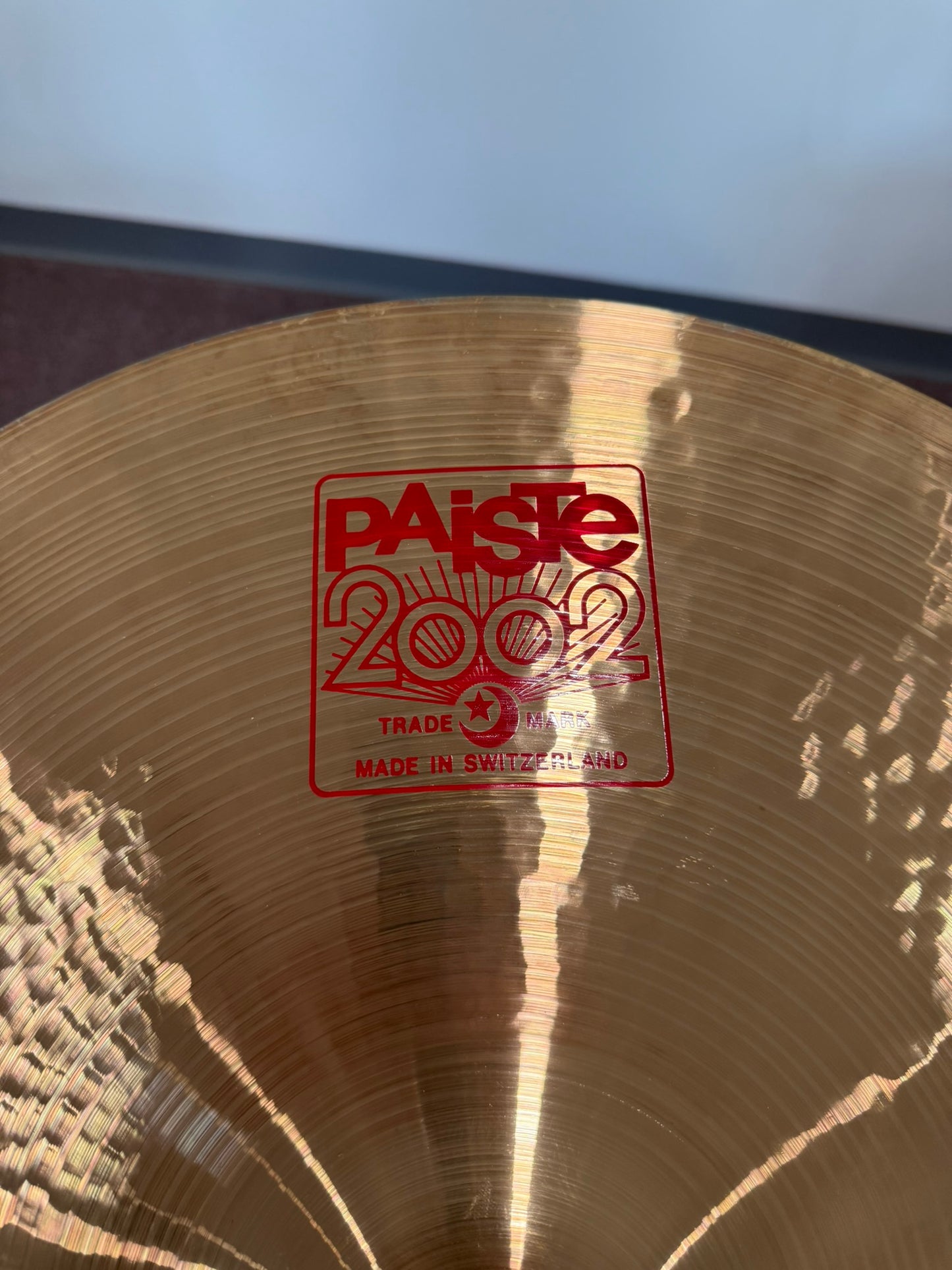 Paiste 20" 2002 Crash Cymbal 1980 - Present - Traditional