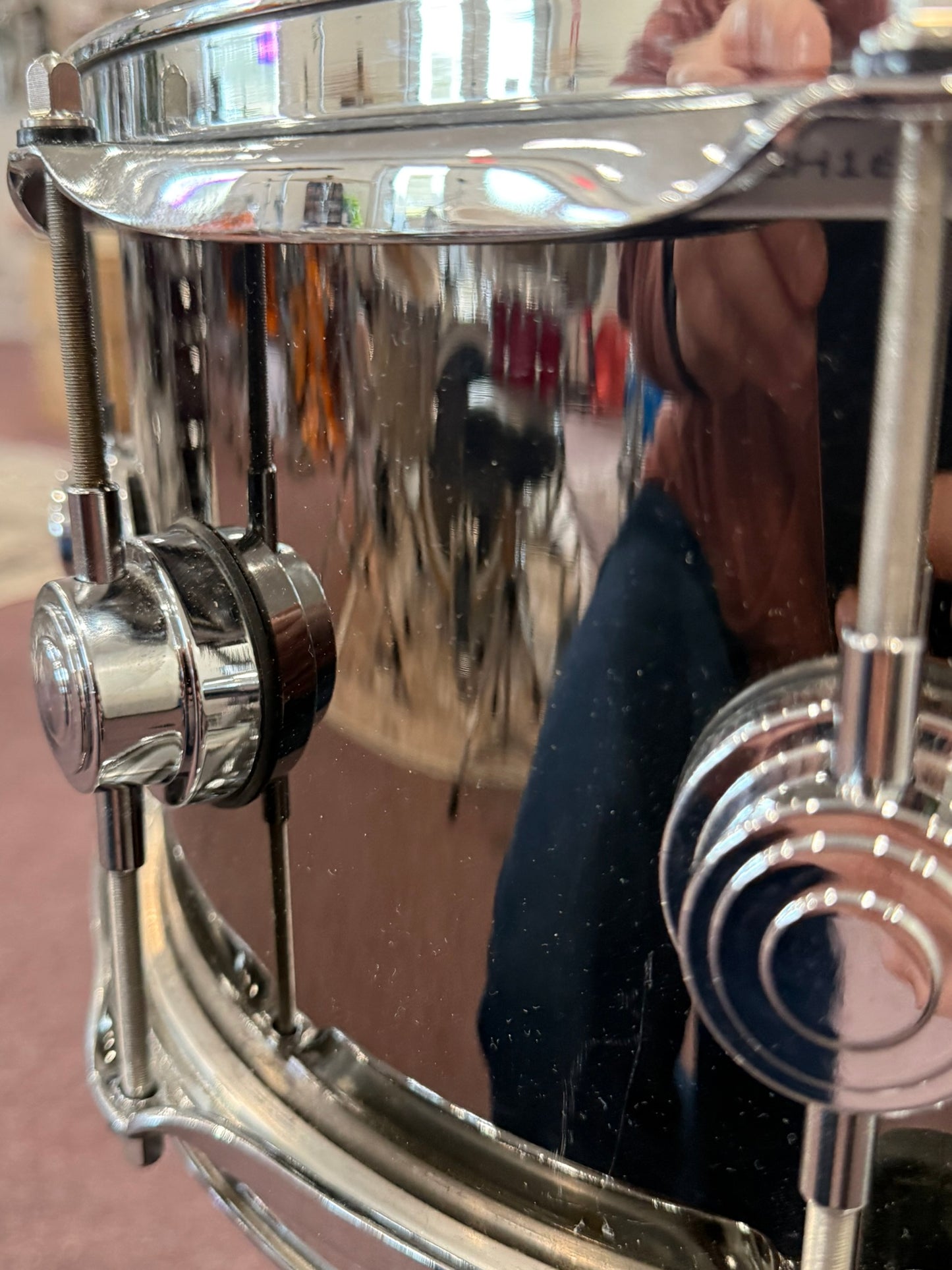 DW Collector's Series Black Nickel Over Brass 6.5x14" Snare Drum 2011 - 2021 - Black Nickel