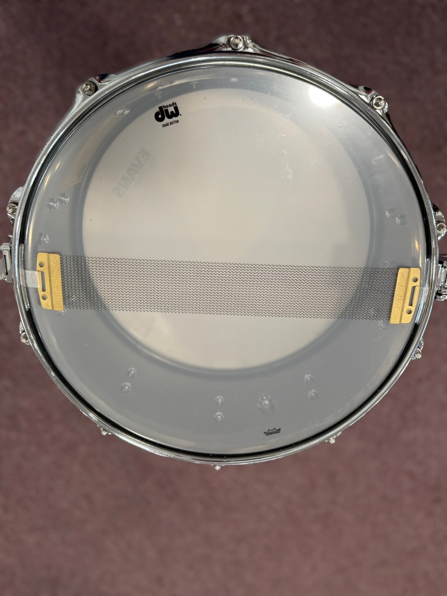 DW Collector's Series Black Nickel Over Brass 6.5x14" Snare Drum 2011 - 2021 - Black Nickel