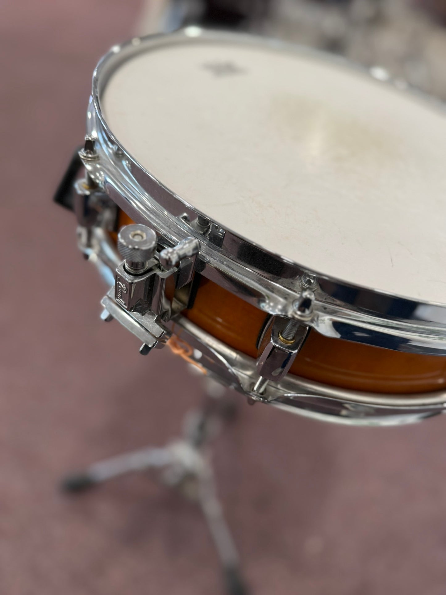 Pearl M1330/C114 13x3" Maple Piccolo Snare Drum 2010s - Liquid Amber