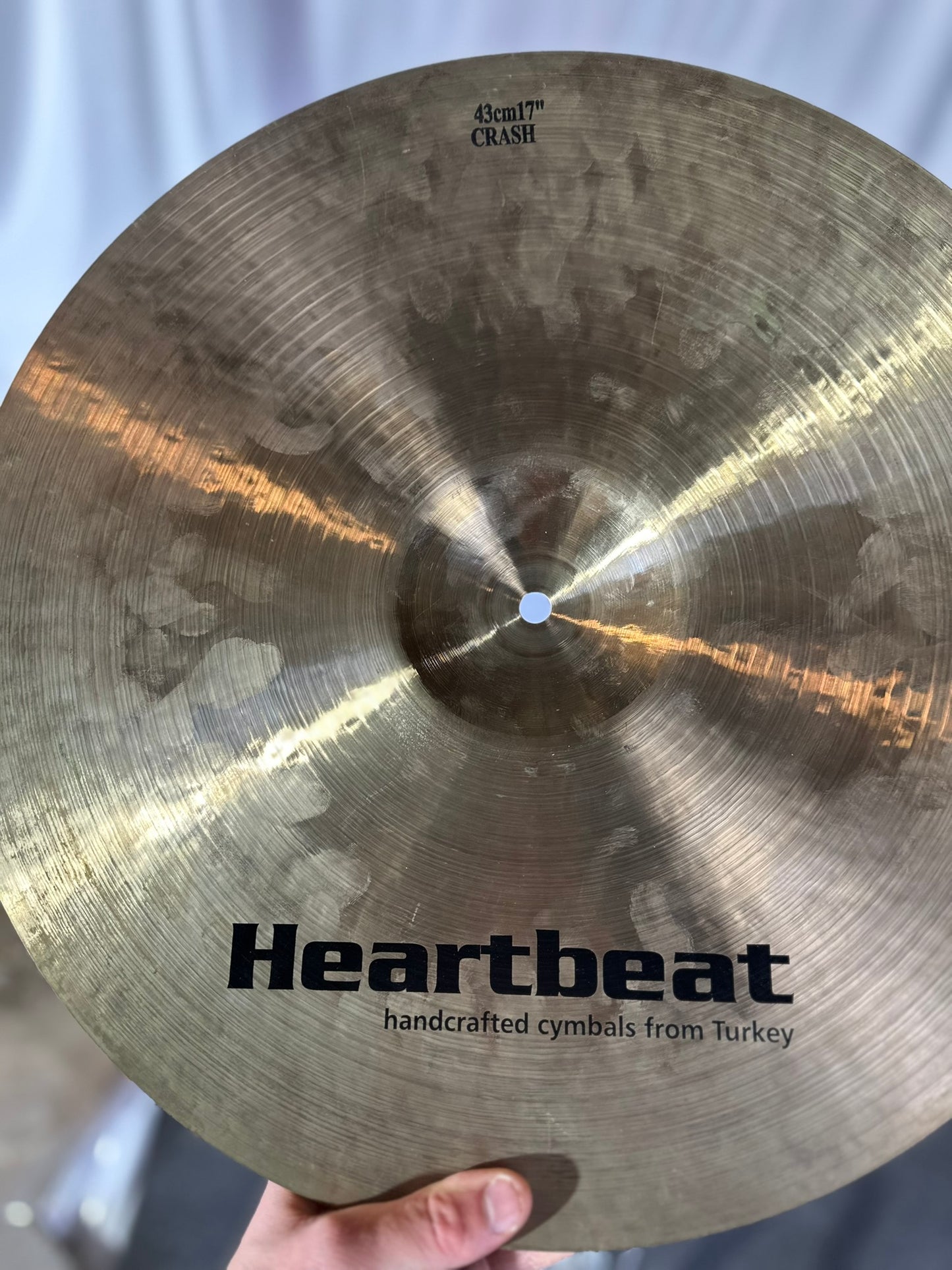 Heartbeat Studio 17" Crash Cymbal - Used