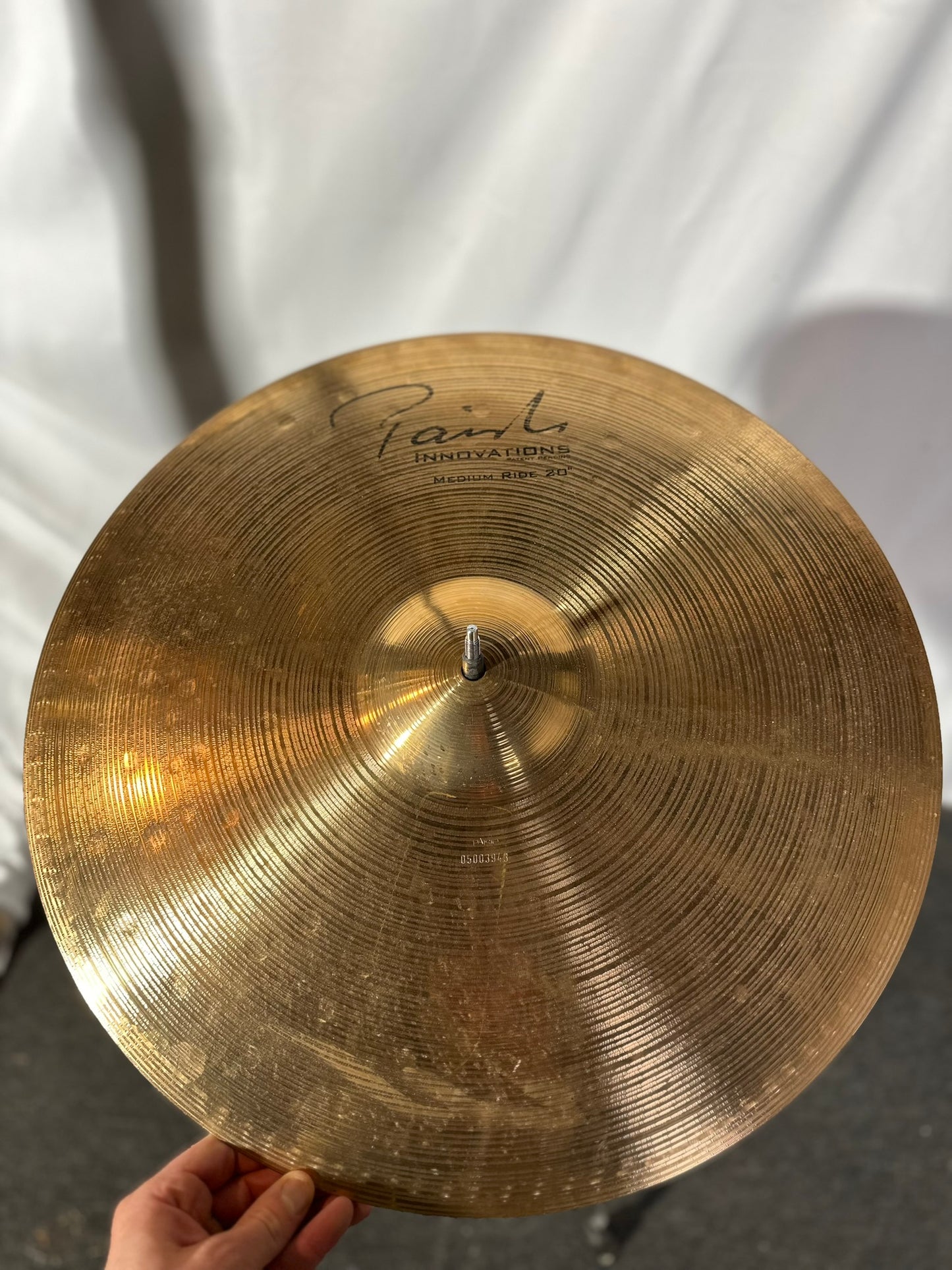 Paiste 20" Innovations Medium Ride Cymbal 2001 - 2005 - Traditional - Used