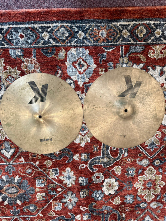 Zildjian 14" K Series Hi-Hat Cymbals (Pair) 1988 - Present - Traditional