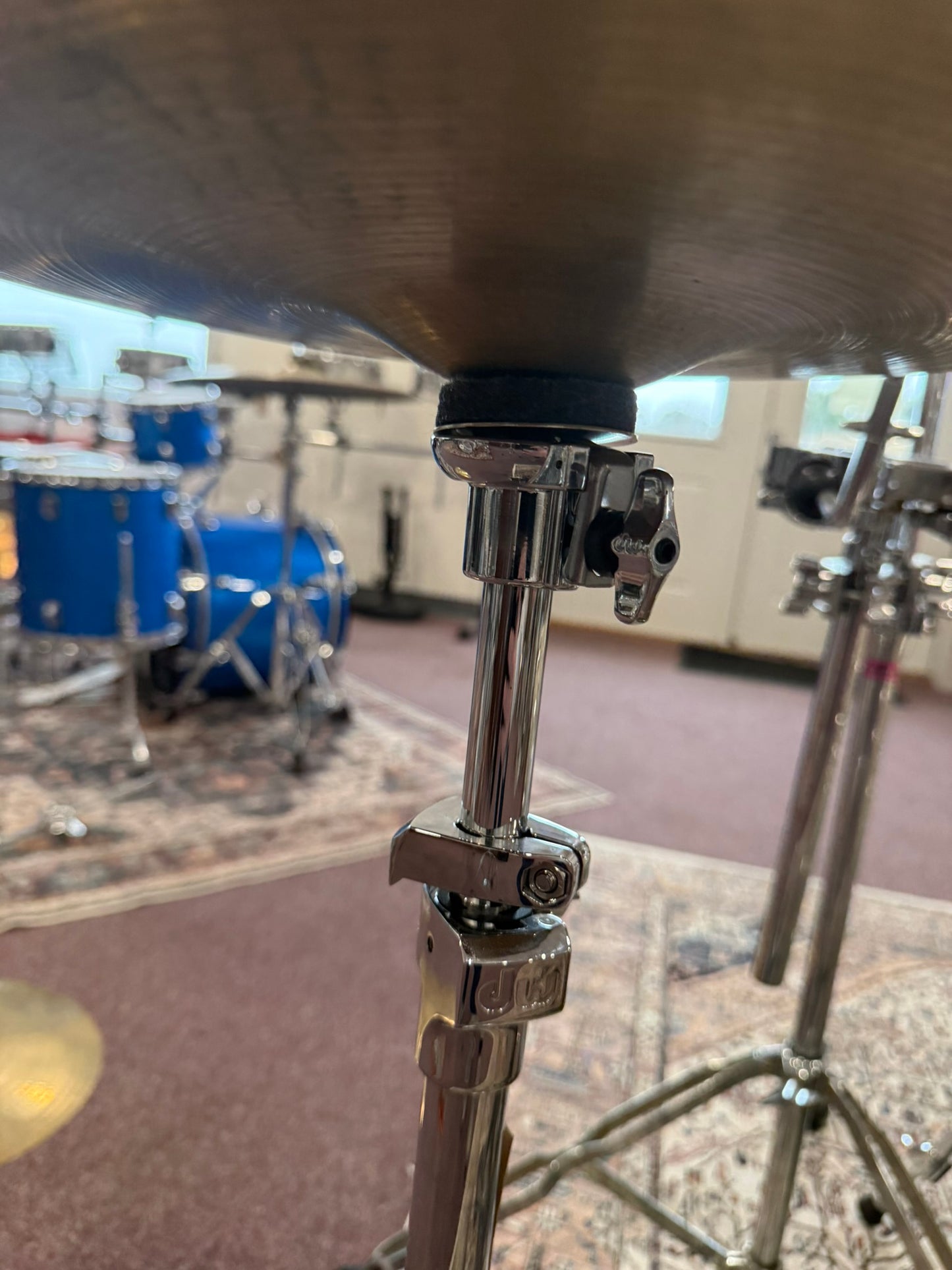 DW DWCP3500TA 3000 Series 2 Leg Double Braced Hi-Hat Stand 2010s - Chrome
