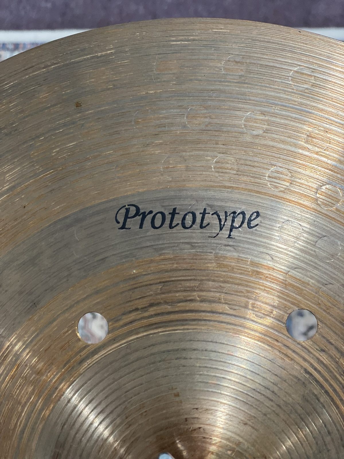 Sakurai Prototype 14" Holey Crash Cymbal