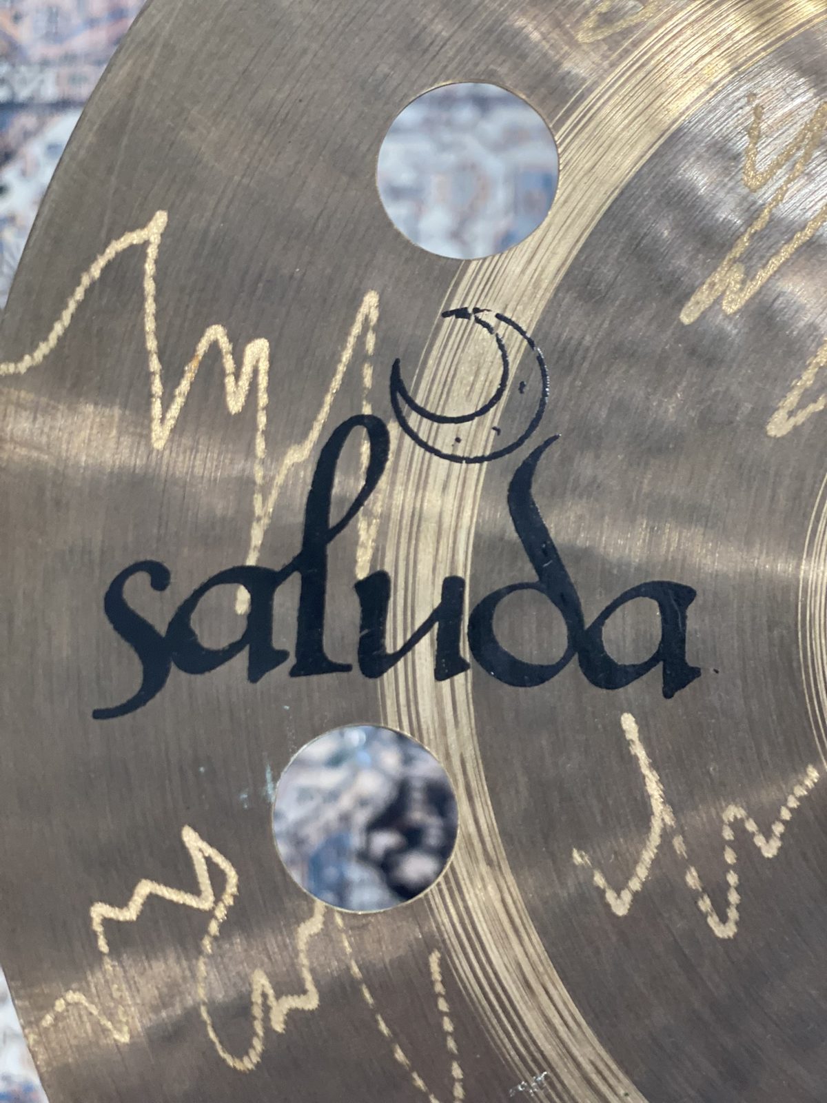 Saluda Prototype 12" Holey Splash Cymbal