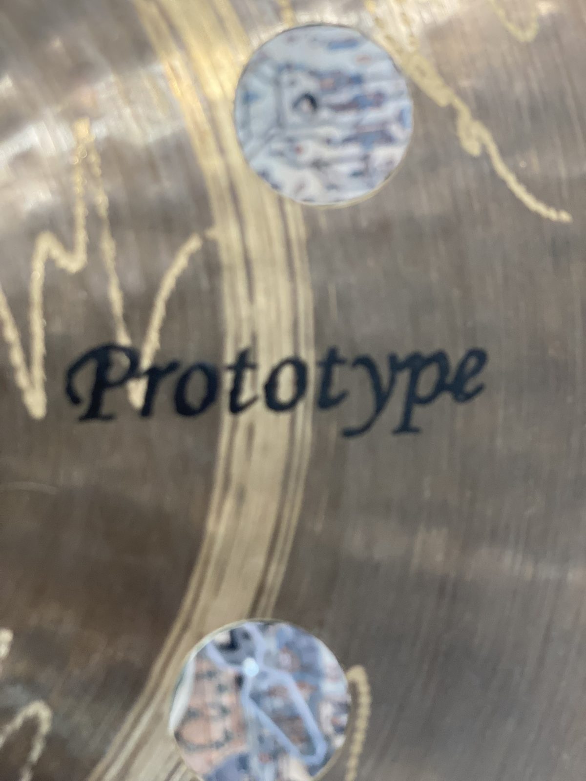 Saluda Prototype 12" Holey Splash Cymbal