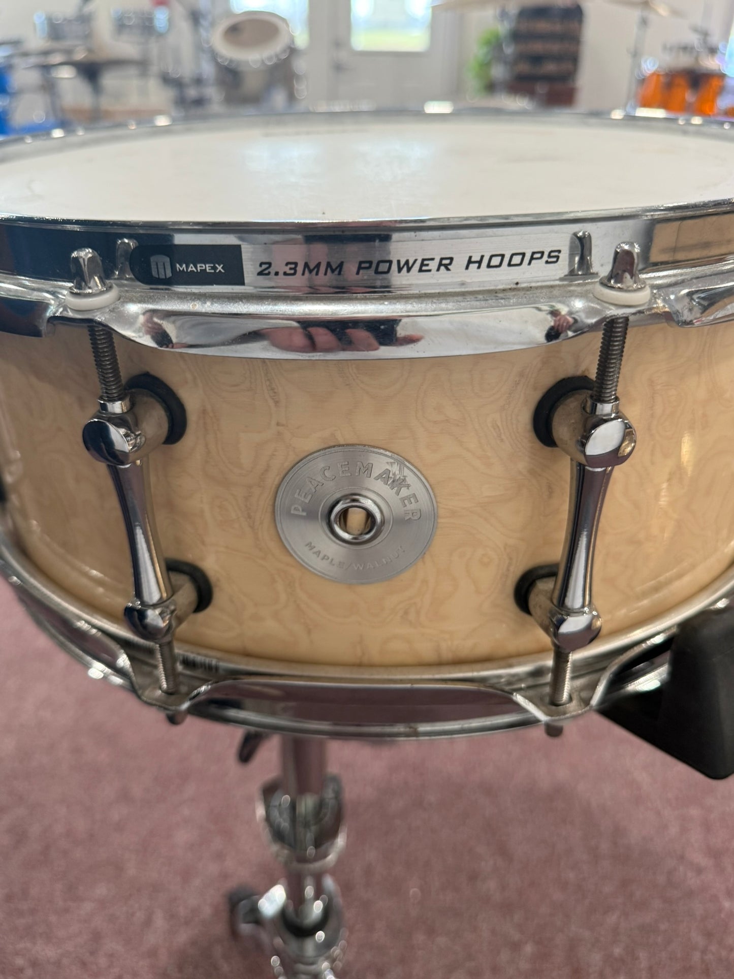 Mapex Peacemaker 14x5.5" Snare Drum 2010s
