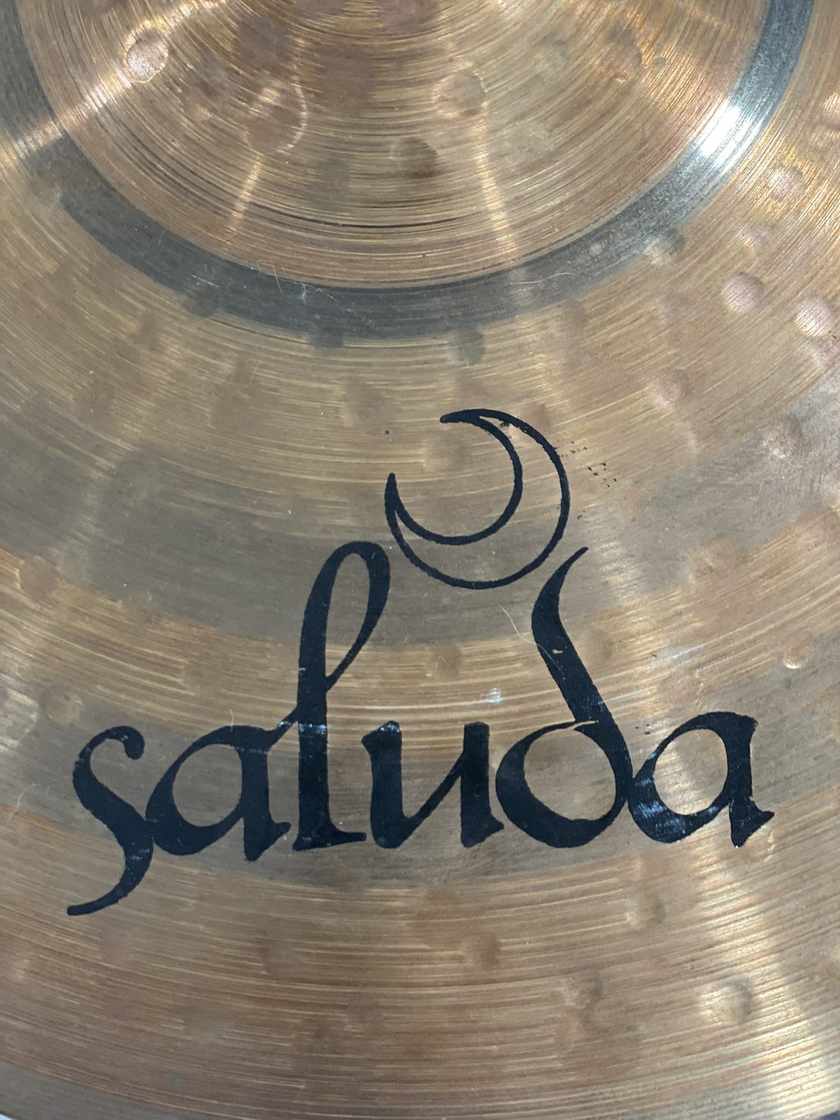 Saluda Prototype Blood Splattered 8"/10" Stack Cymbals