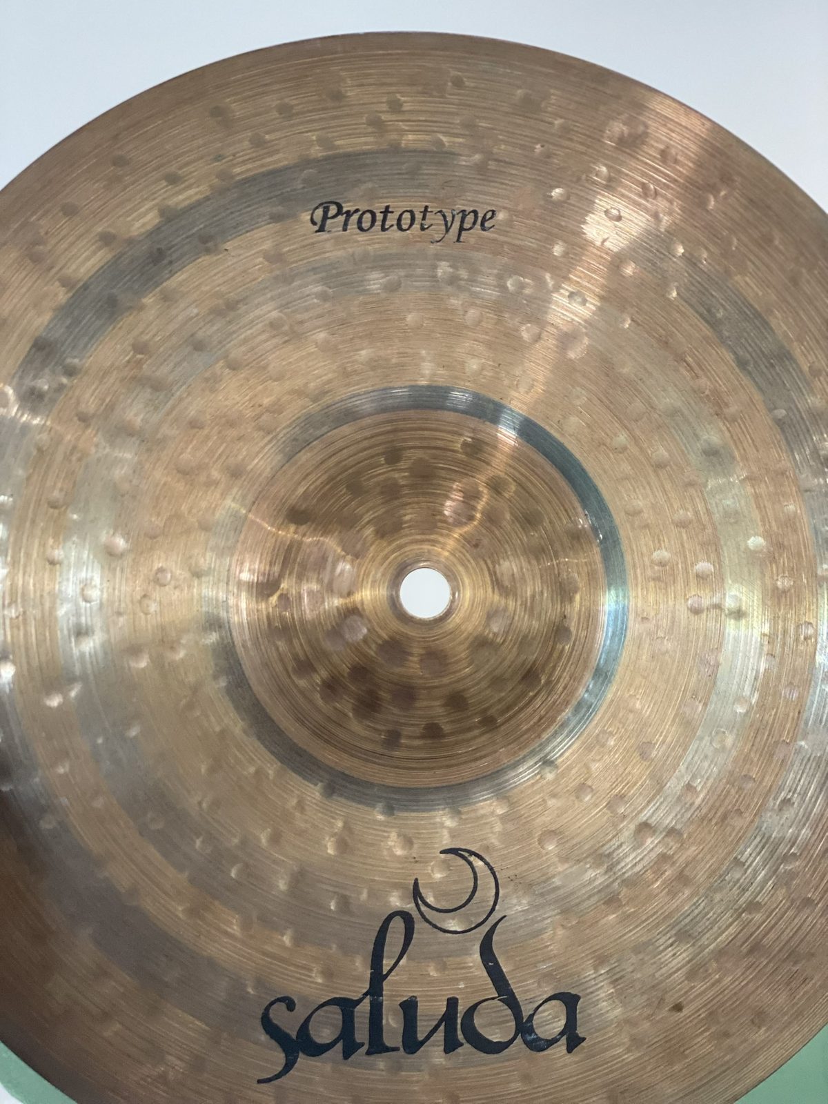 Saluda Prototype Blood Splattered 8"/10" Stack Cymbals