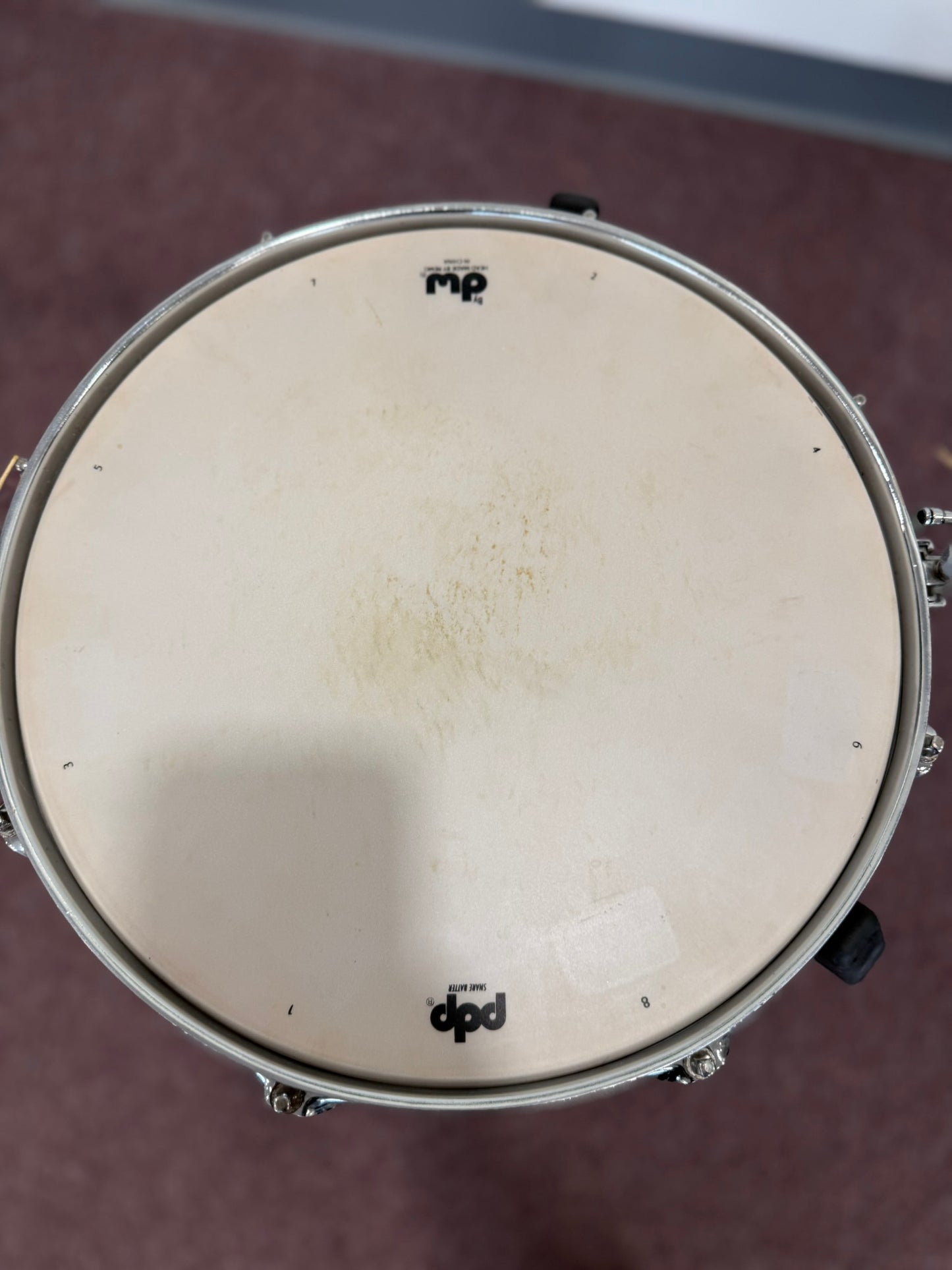 Pearl M1330/C114 13x3" Maple Piccolo Snare Drum 2010s - Liquid Amber