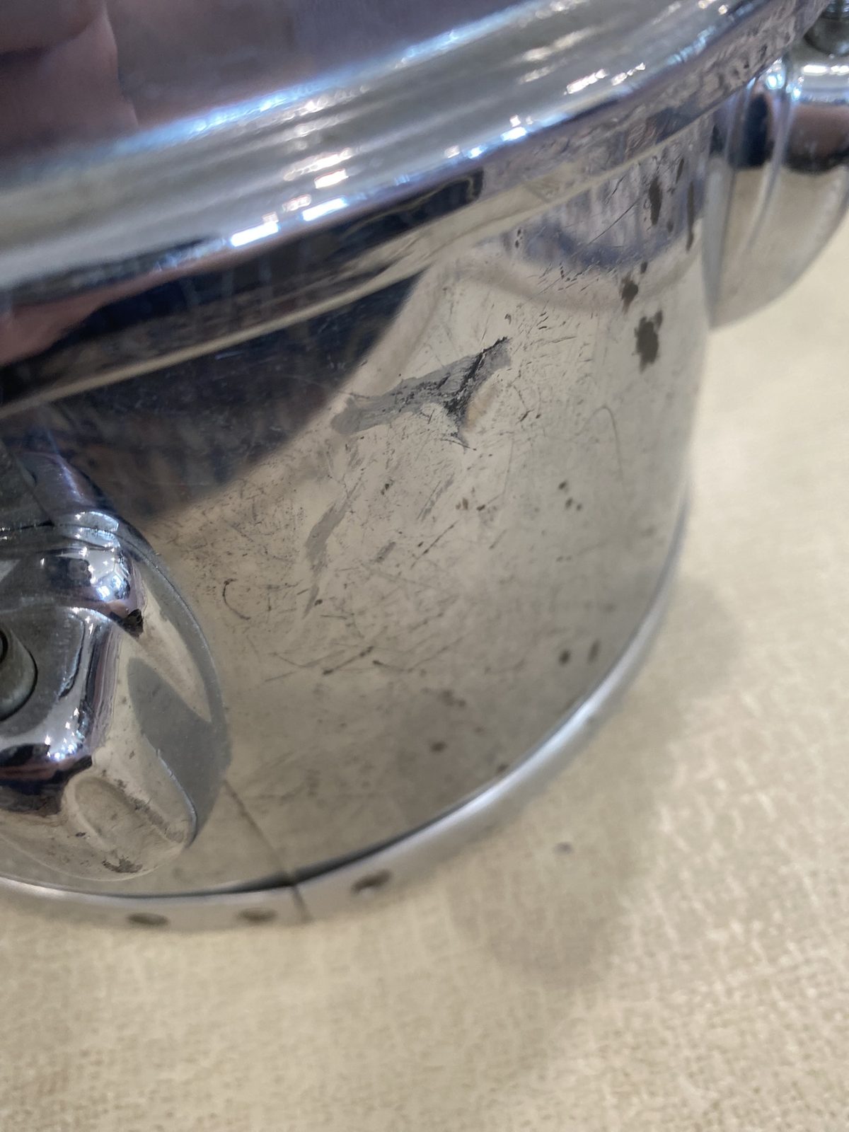 Slingerland 5x8" Chrome on Wood Concert Tom