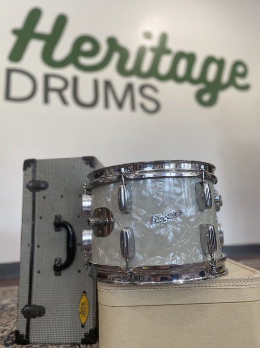 Rogers 8x12" Rack Tom B&B Lug - White Marine Pearl (Possibly Rewrapped)