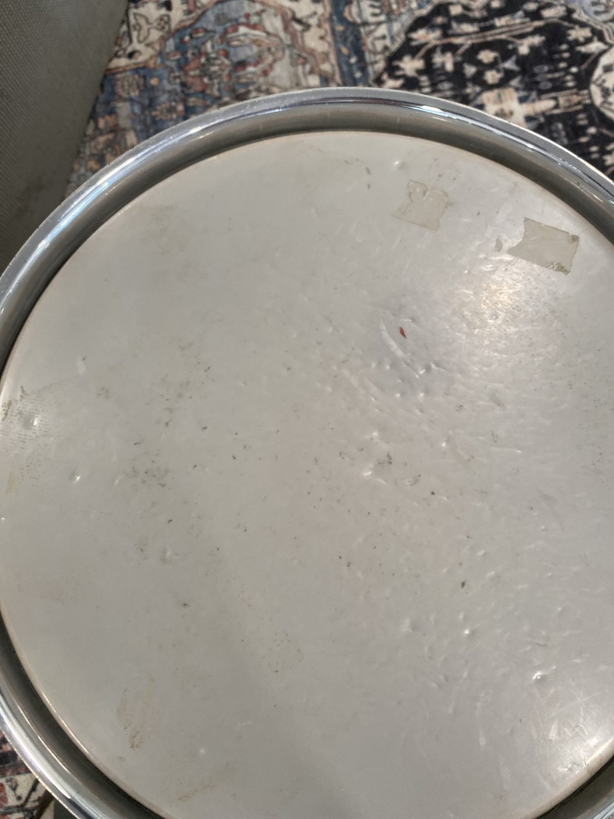 Rogers 8x12" Rack Tom B&B Lug - White Marine Pearl (Possibly Rewrapped)