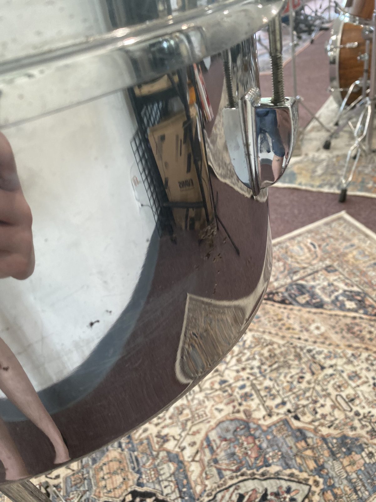 Ludwig Vintage 6x14" & 6x13" Timbales with Stand