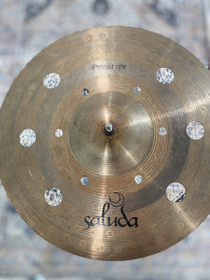 Saluda Prototype 13" Holey Splash Cymbal