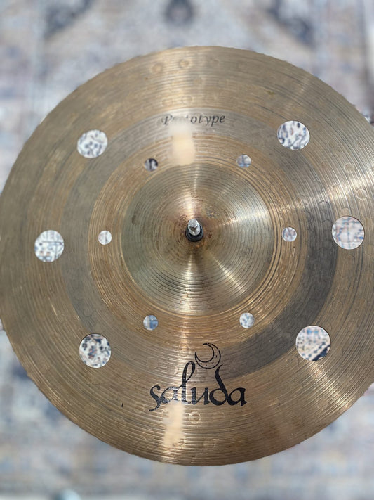 Saluda Prototype 13" Holey Splash Cymbal