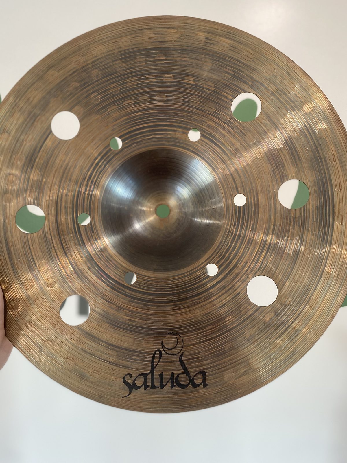 Saluda Prototype 13" Holey Splash Cymbal
