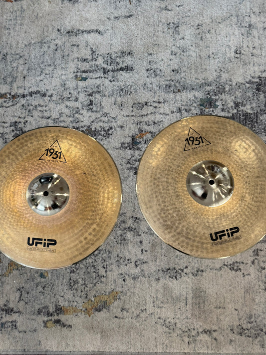UFIP EST 1931 Hi-Hat 14" (Pair)