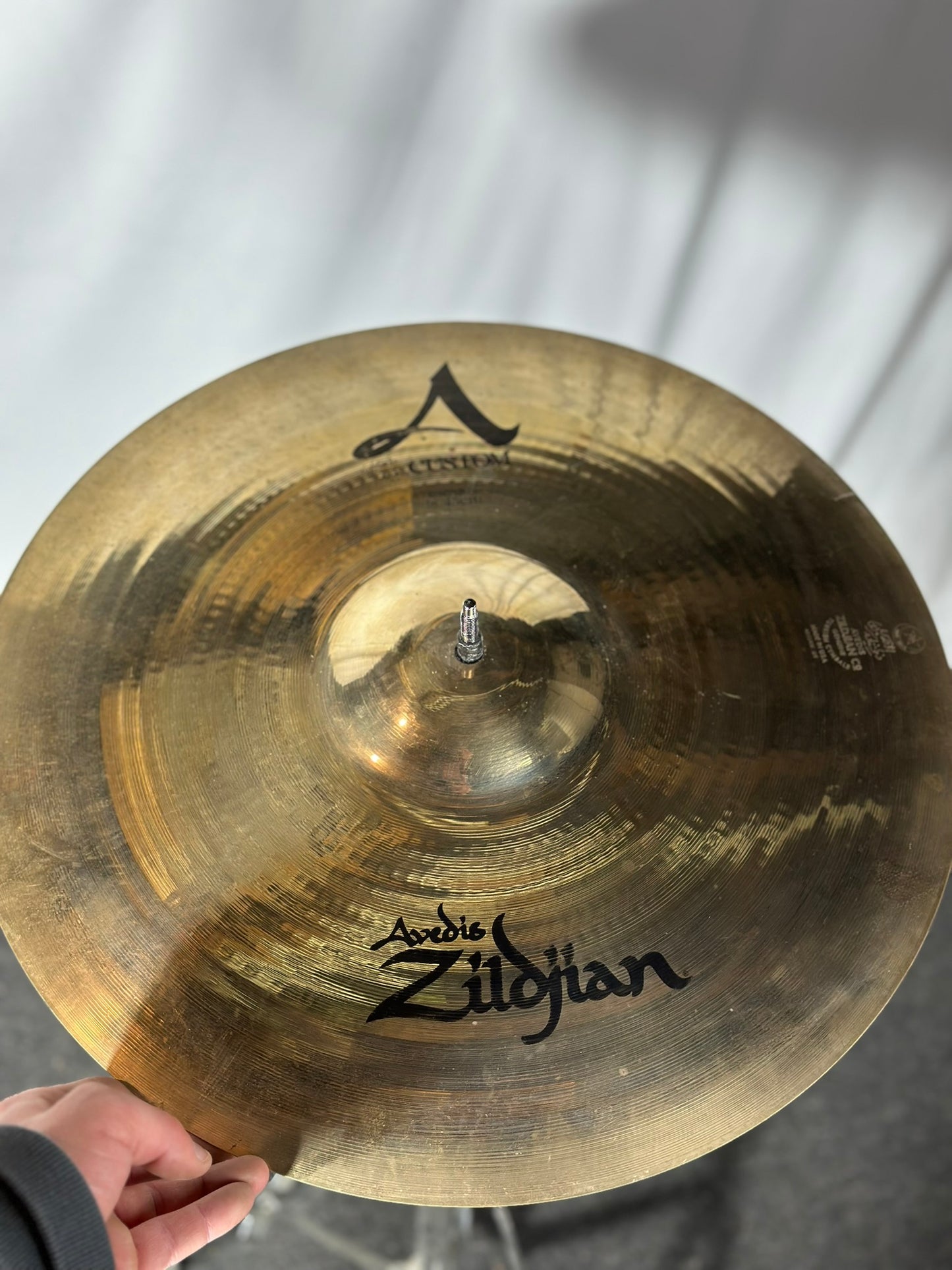 Zildjian A Custom 18" Cymbal - Cracked