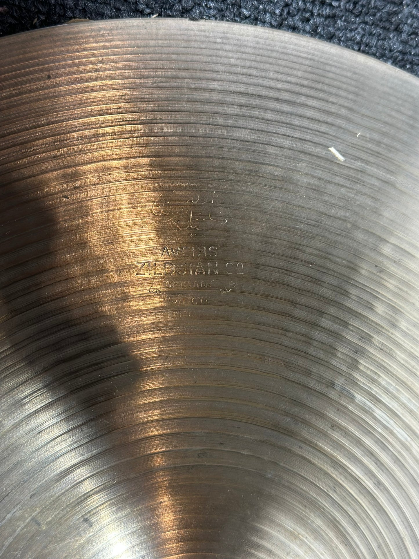 Zildjian 16" Crash - Vintage Thin Stamp