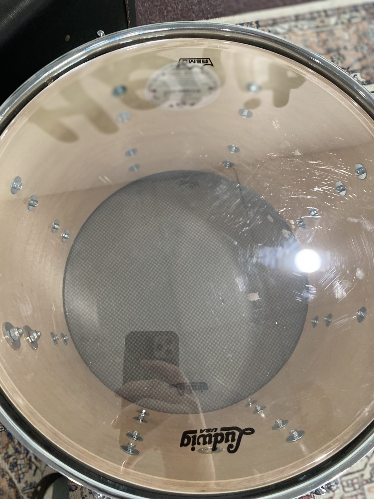 Ludwig Digital Black Sparkle 12" Rack Tom