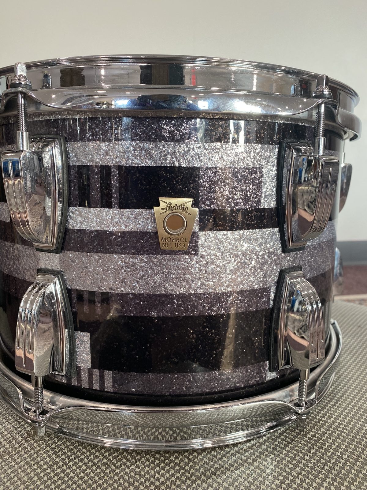 Ludwig Digital Black Sparkle 14" Rack Tom