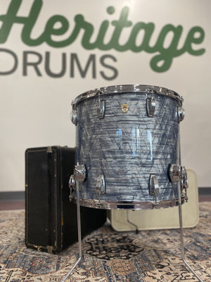 Ludwig Legacy Maple 16x18 Floor Tom - Sky Blue Pearl