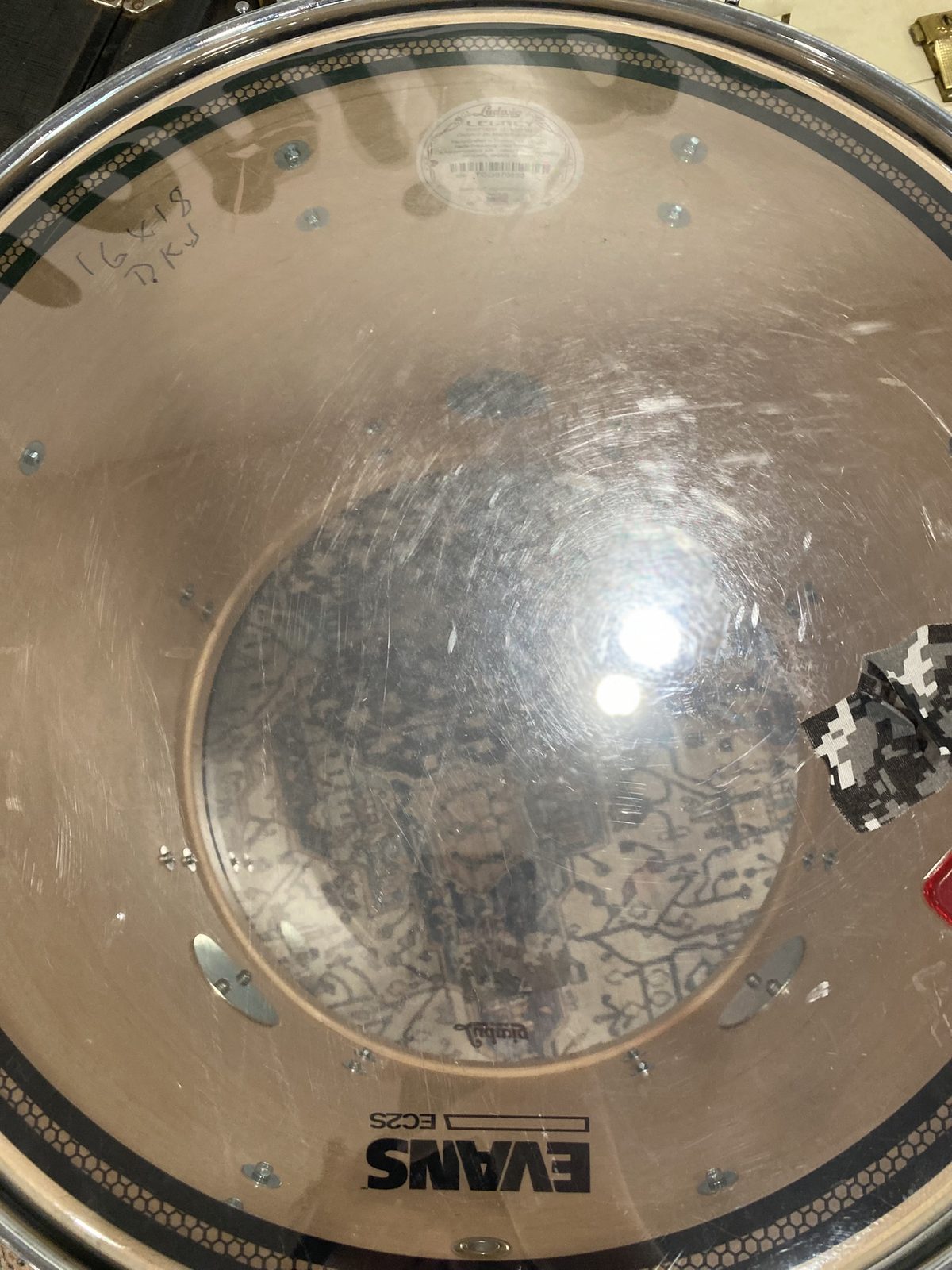 Ludwig Legacy Maple 16x18 Floor Tom - Sky Blue Pearl