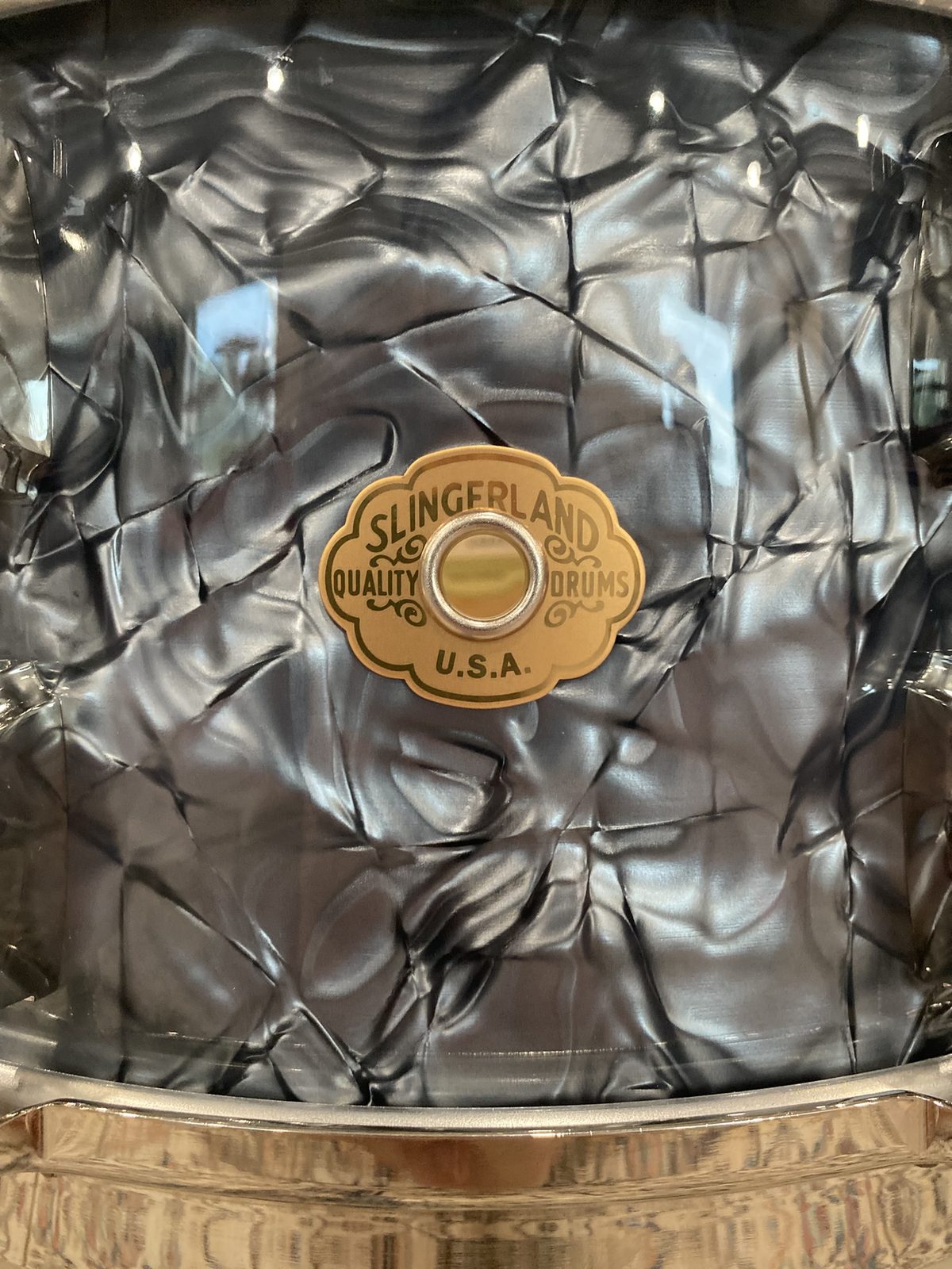 Slingerland Radio King 7x14 Snare Drum - Black Diamond Pearl