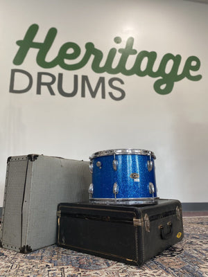 Slingerland Vintage 8x12 Rack Tom (1960s) - Blue Sparkle