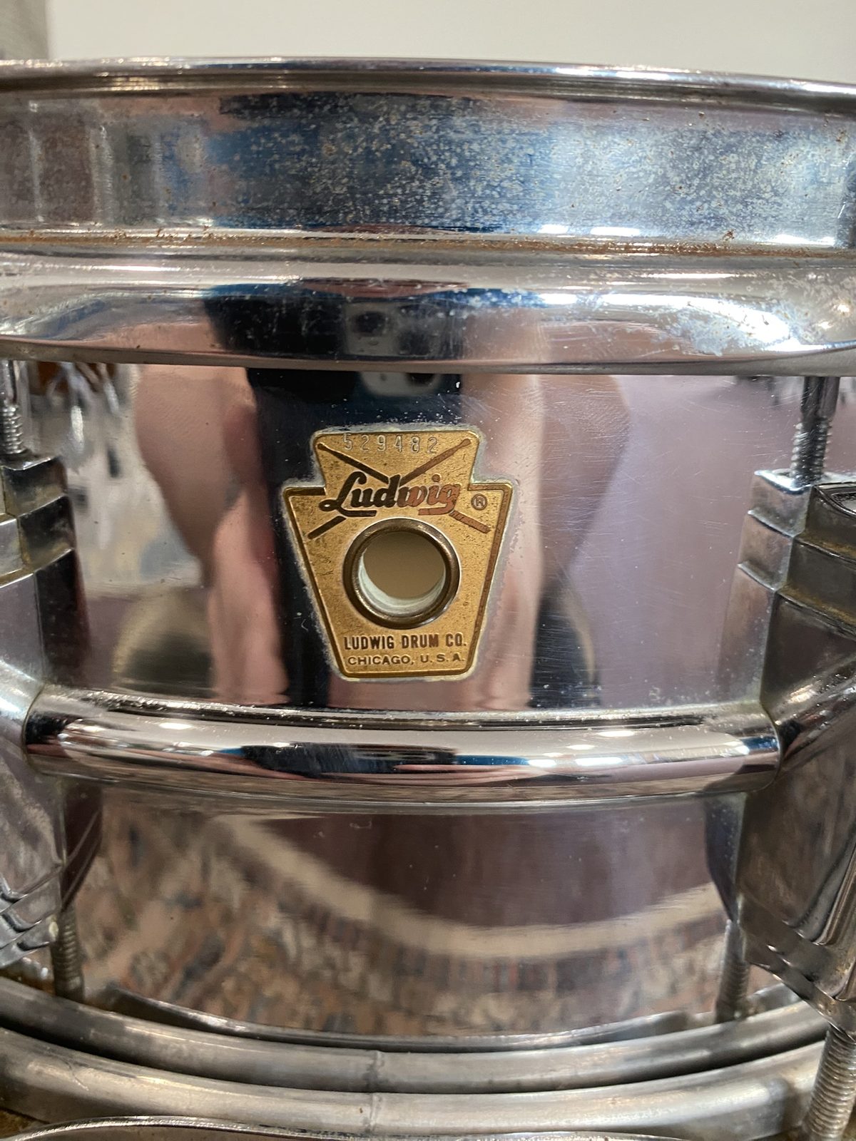 Ludwig LM400 Vintage Supraphonic 5x14 COB Snare Drum