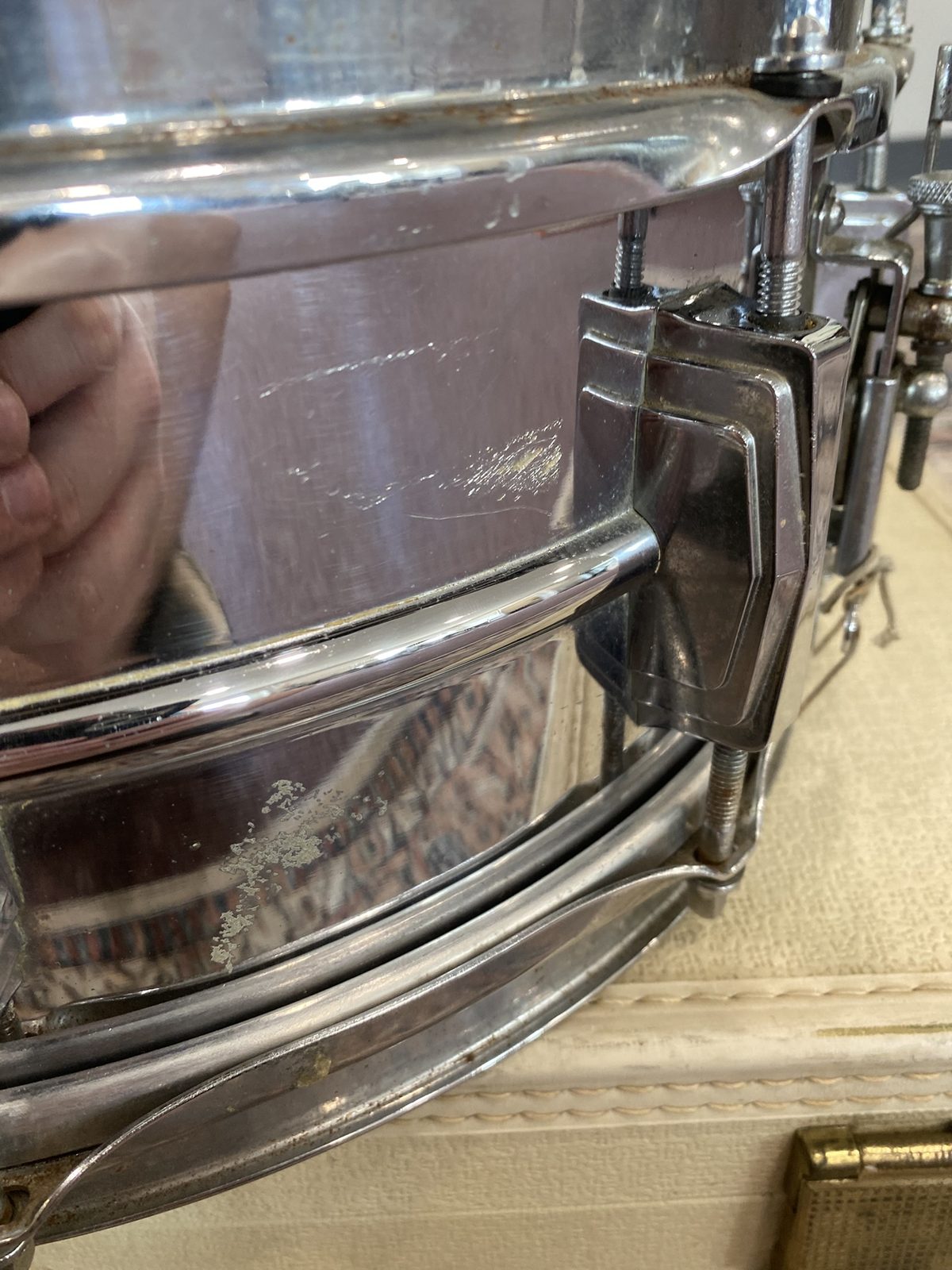 Ludwig LM400 Vintage Supraphonic 5x14 COB Snare Drum