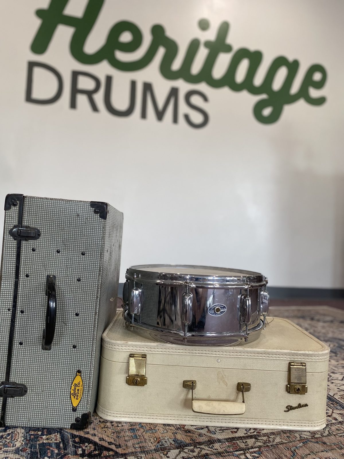 Slingerland Vintage No. 141 Festival 5x14 Snare Drum - Chrome