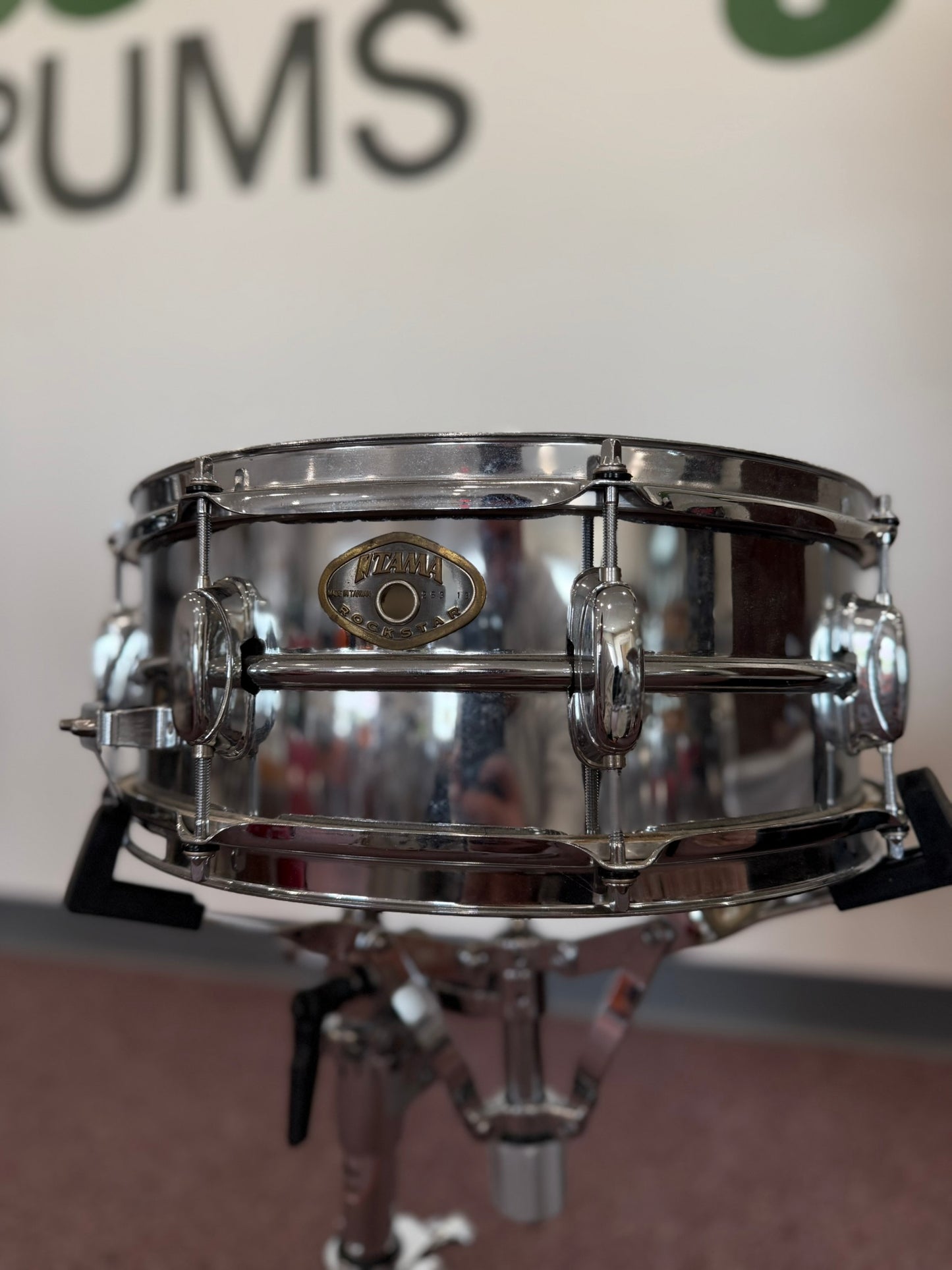 Tama Rockstar 14x6" Steel Snare Drum