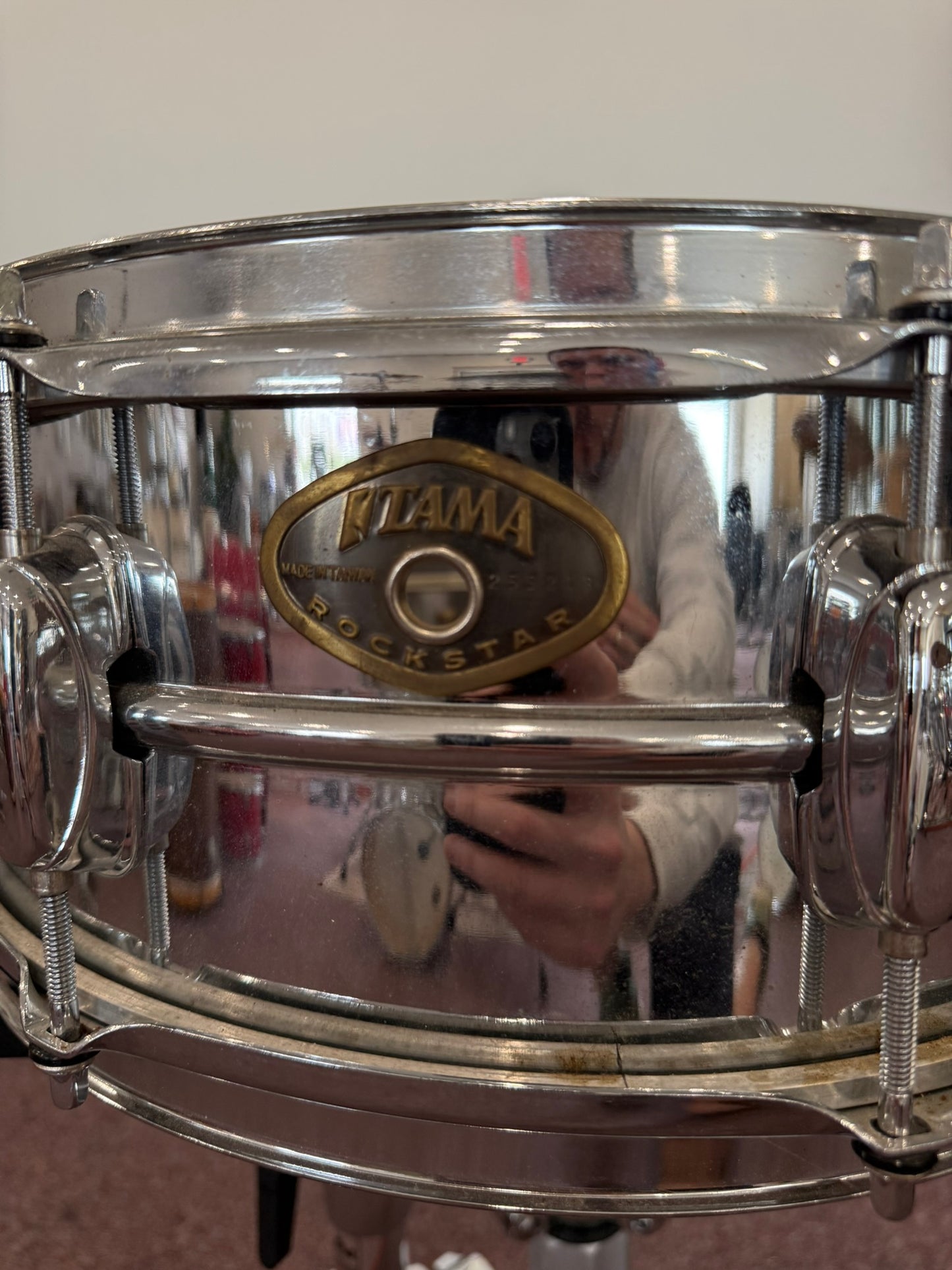 Tama Rockstar 14x6" Steel Snare Drum